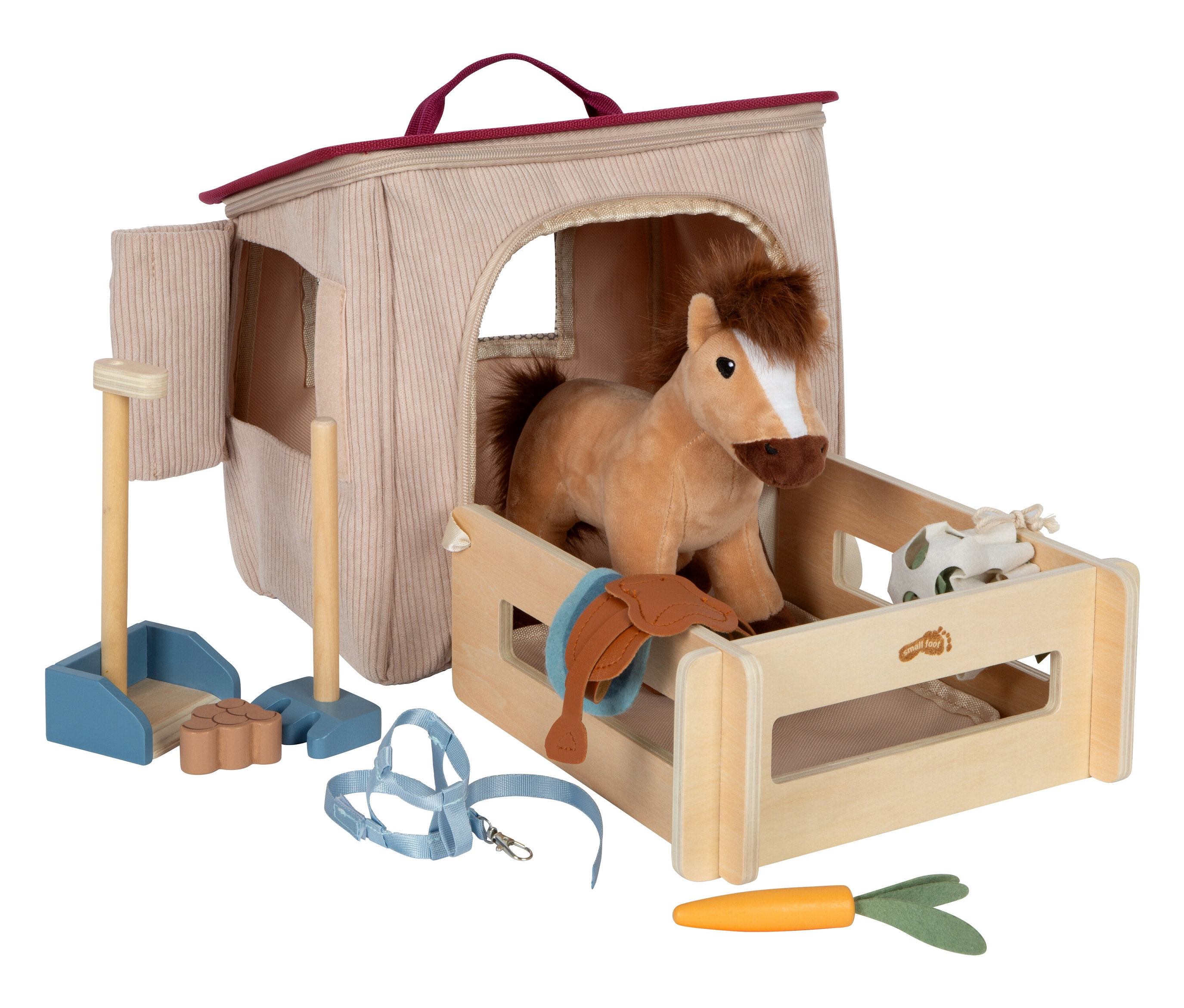 small foot Spiel-Set Pferd mit Stall