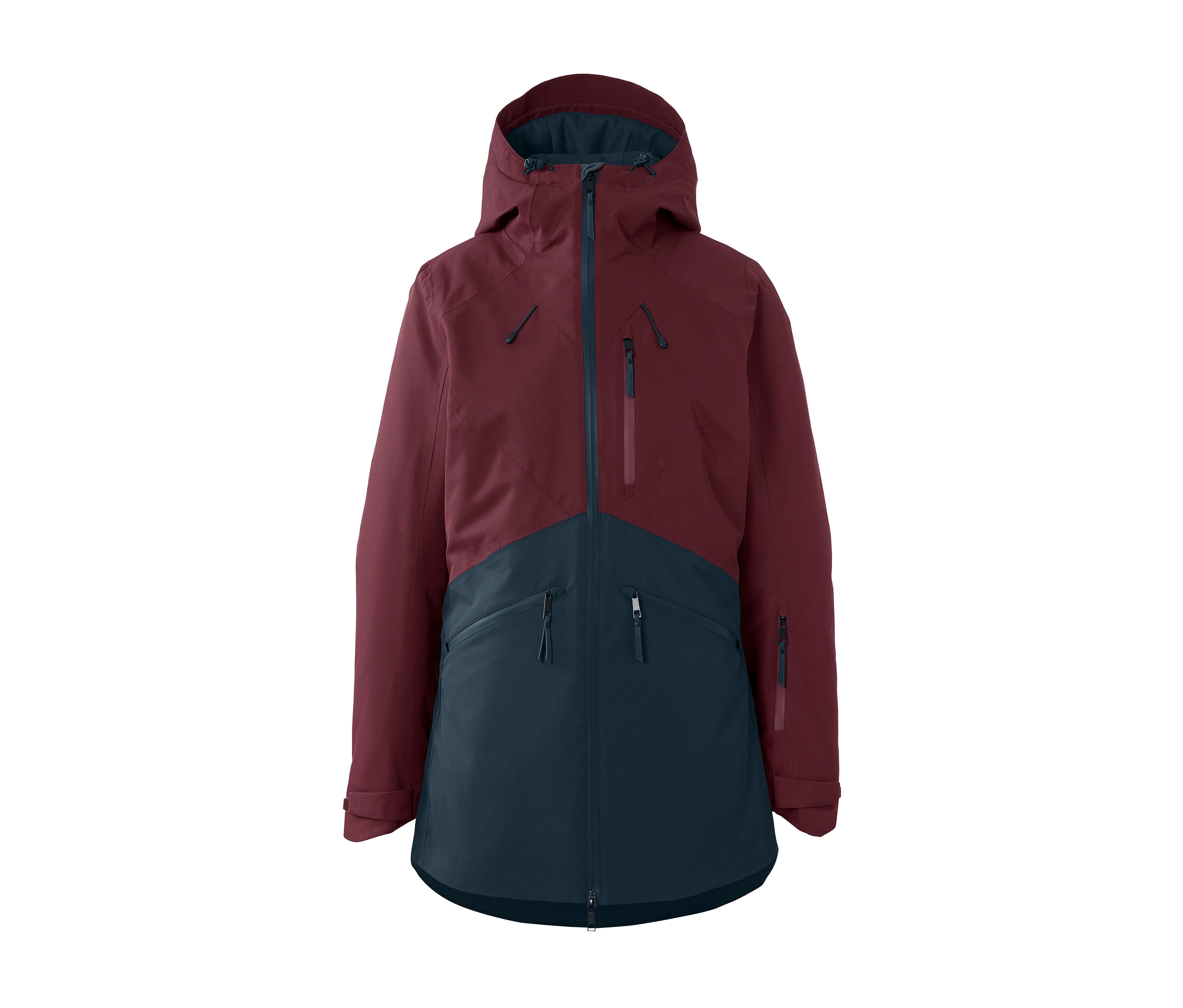 Tchibo - Ski-und-Snowboardjacke - Damen - Gr. 34 - weinrot