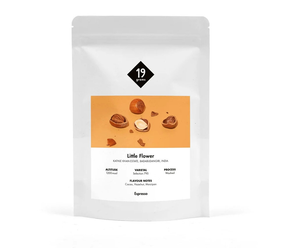 19grams - Little Flower Espresso - 250 g Ganze Bohne - Intensität: 5/6