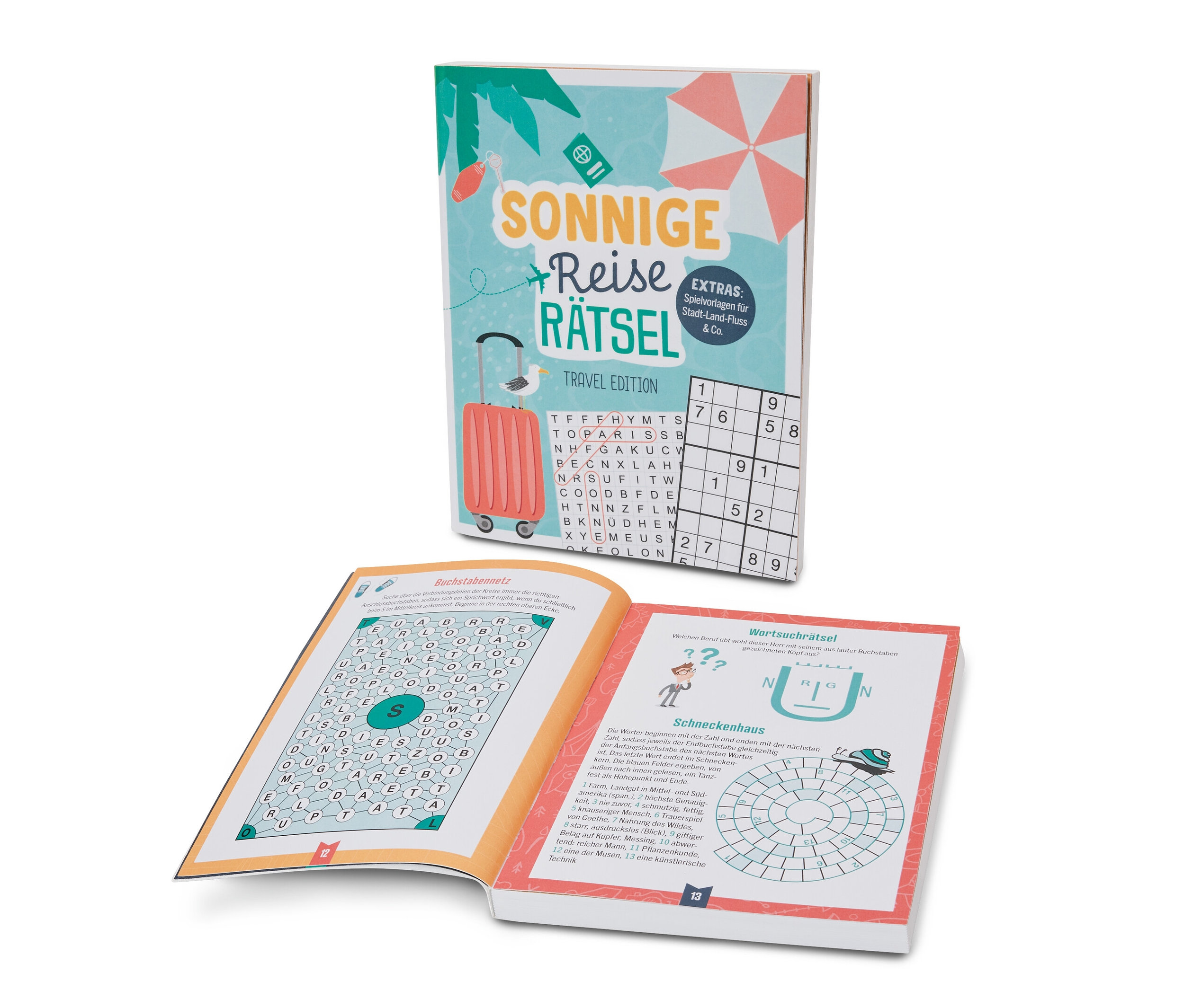 Tchibo - Buch »Sonnige Reise Rätsel«