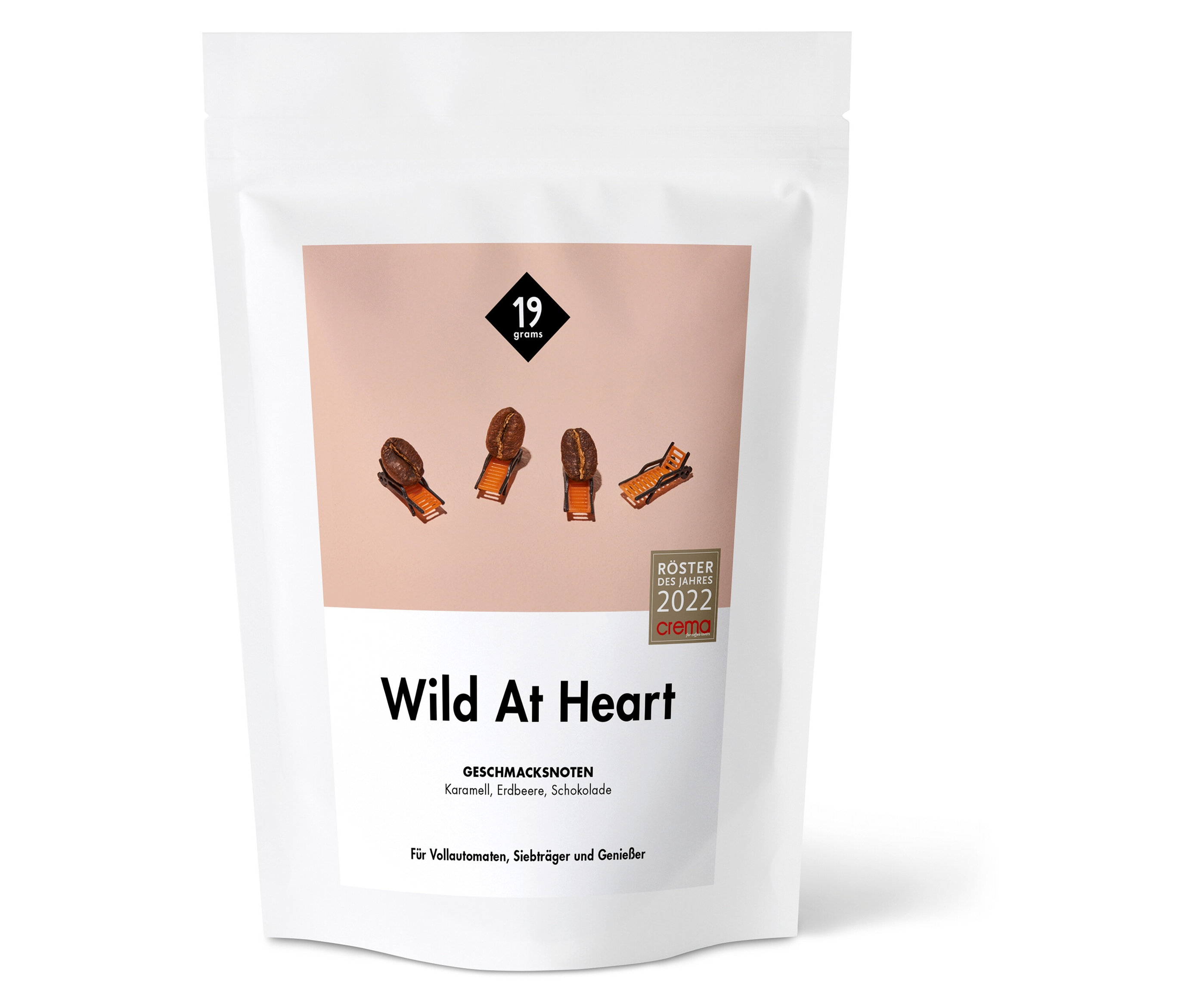 19grams – Wild at Heart Espresso - 250 g Ganze Bohne - Intensität: 4/6