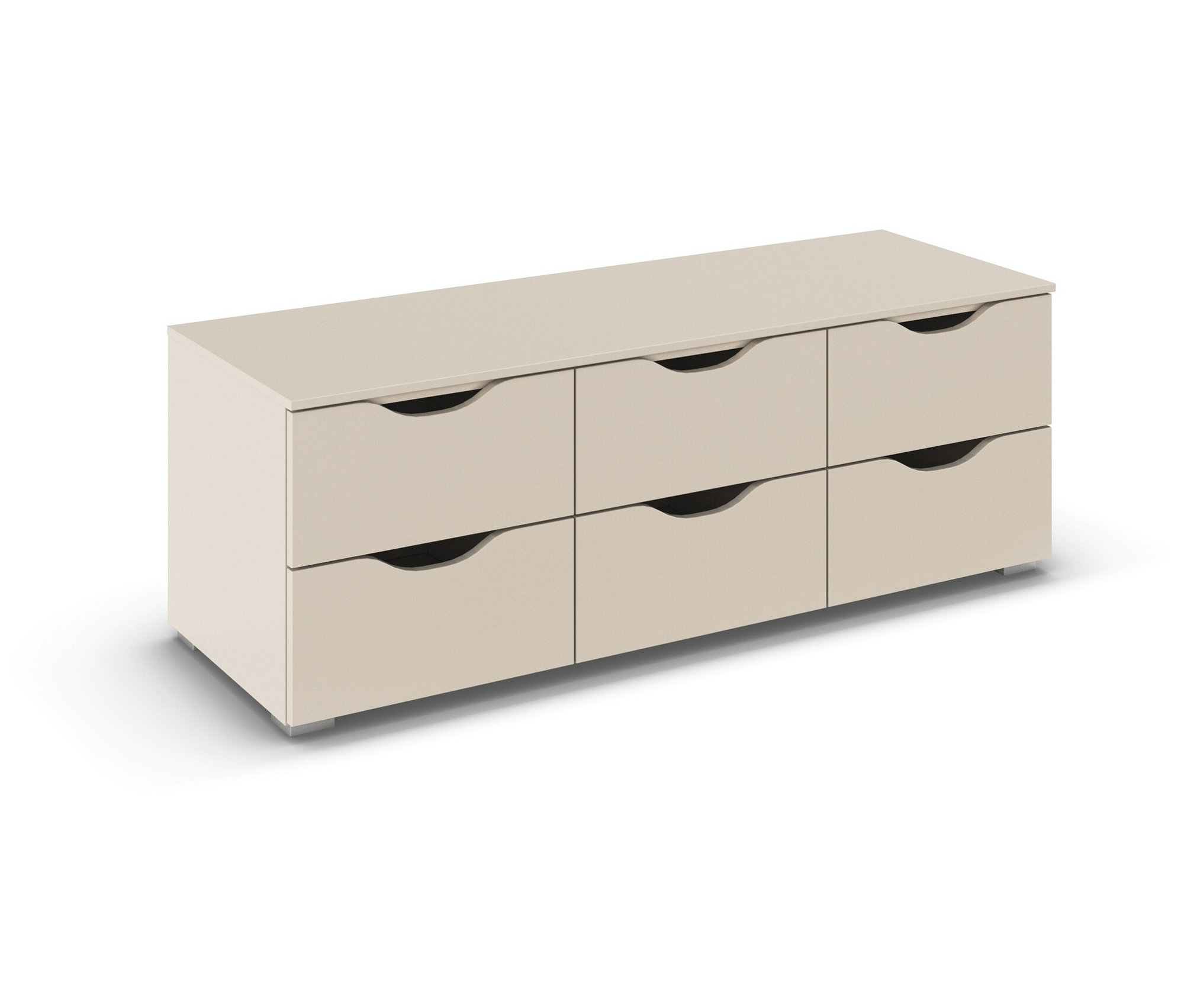 rauch TV-Element »Frieda« - 120x42x42cm - beige - Holz / Holz
