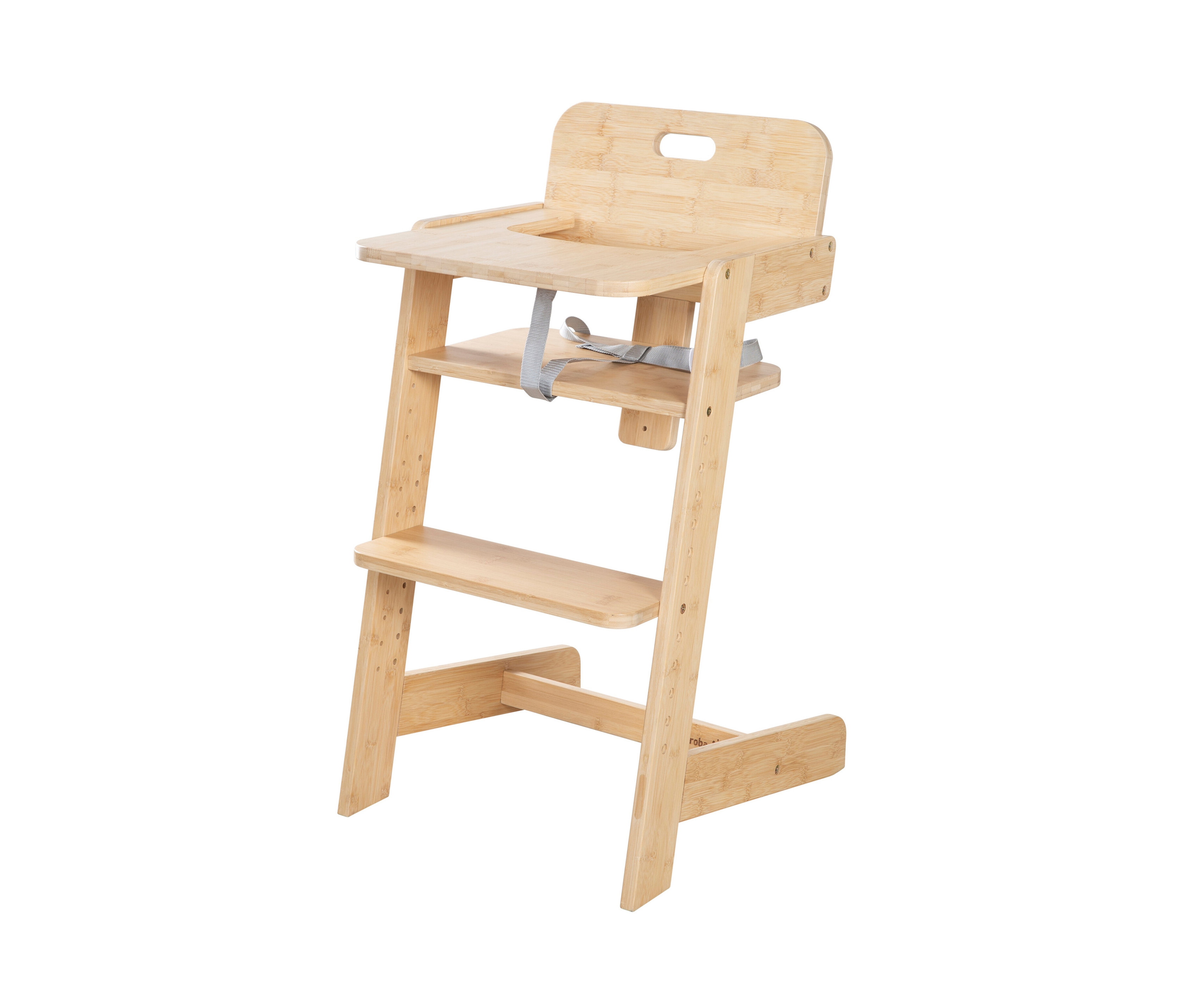 roba Babyhochstuhl - 45x50x86cm - naturfarben - Holz / Holz