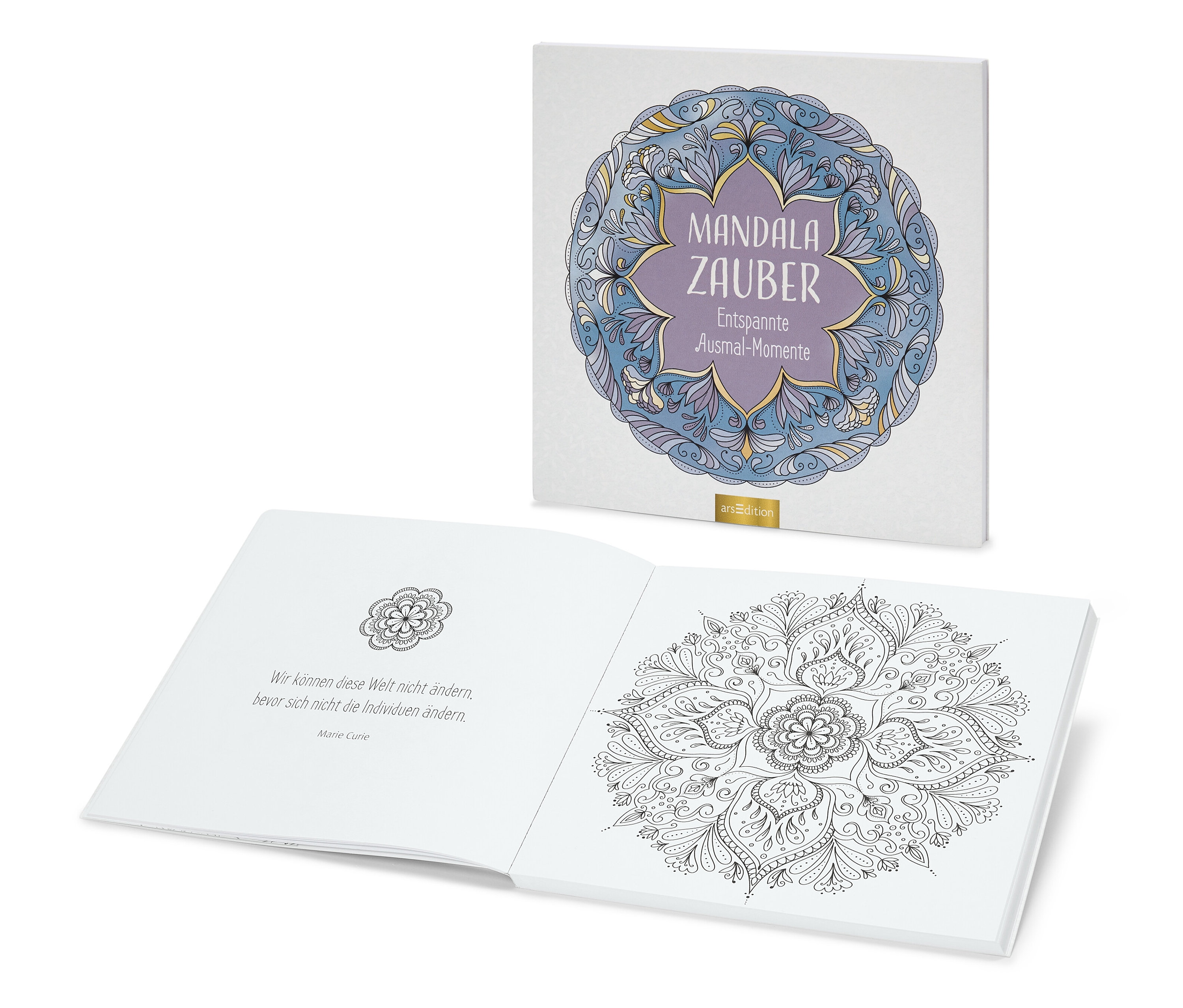 Tchibo - Buch »Mandala Zauber – entspannte Ausmalmomente«