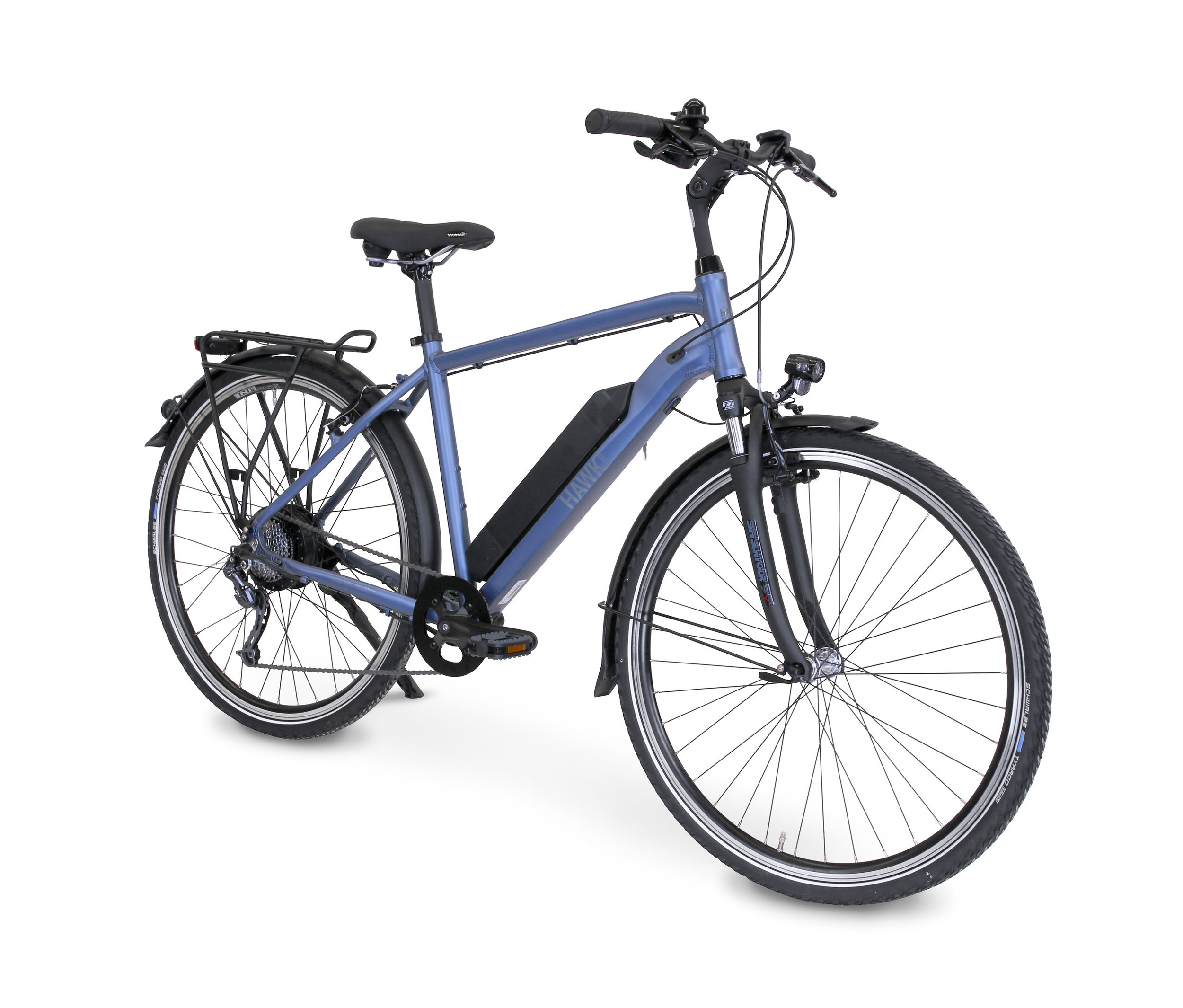 Hawk Bikes E-Bike Herren »e-Trekking Gent Bafang« - blau