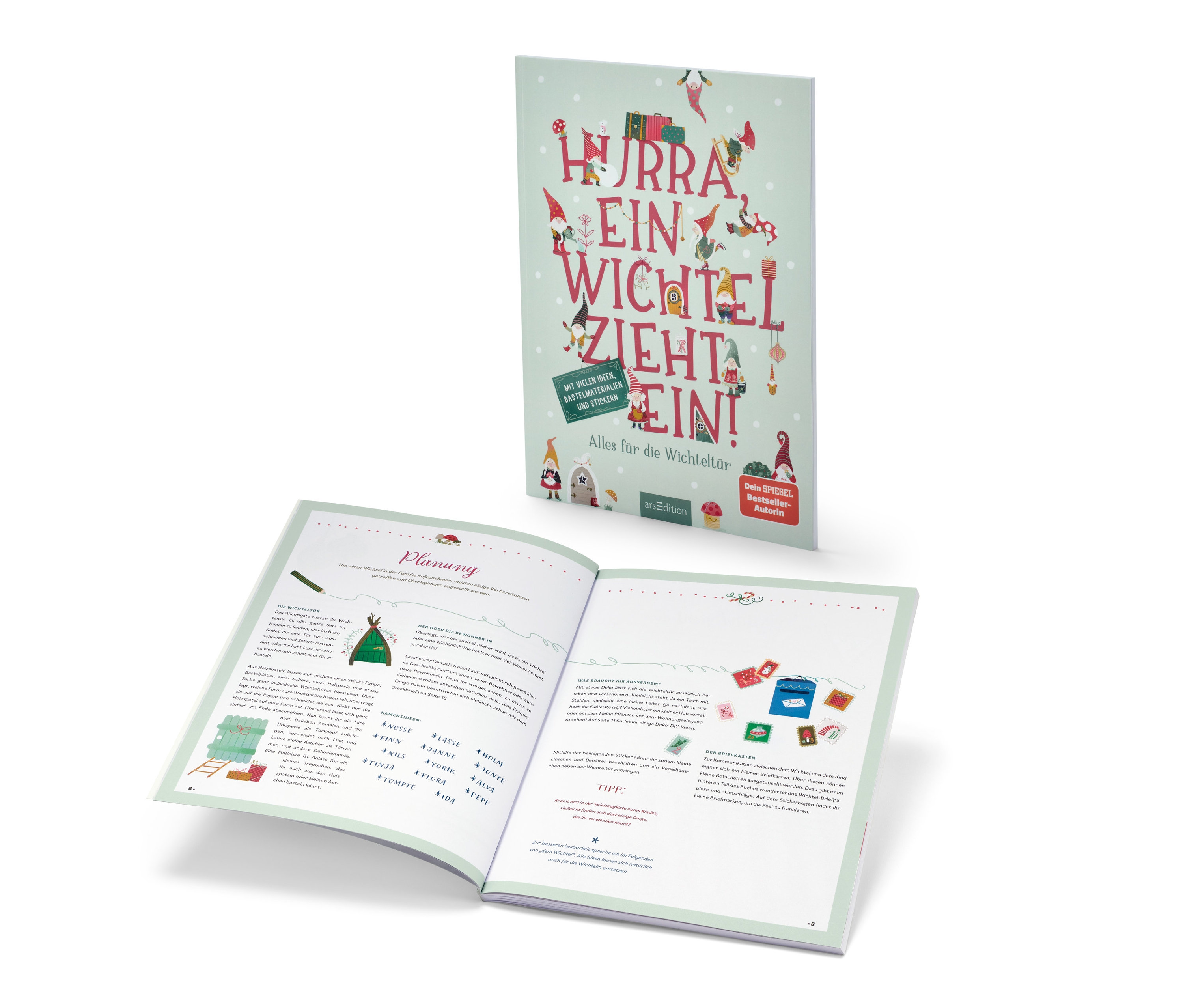 Tchibo - Buch »Hurra, ein Wichtel zieht ein!«