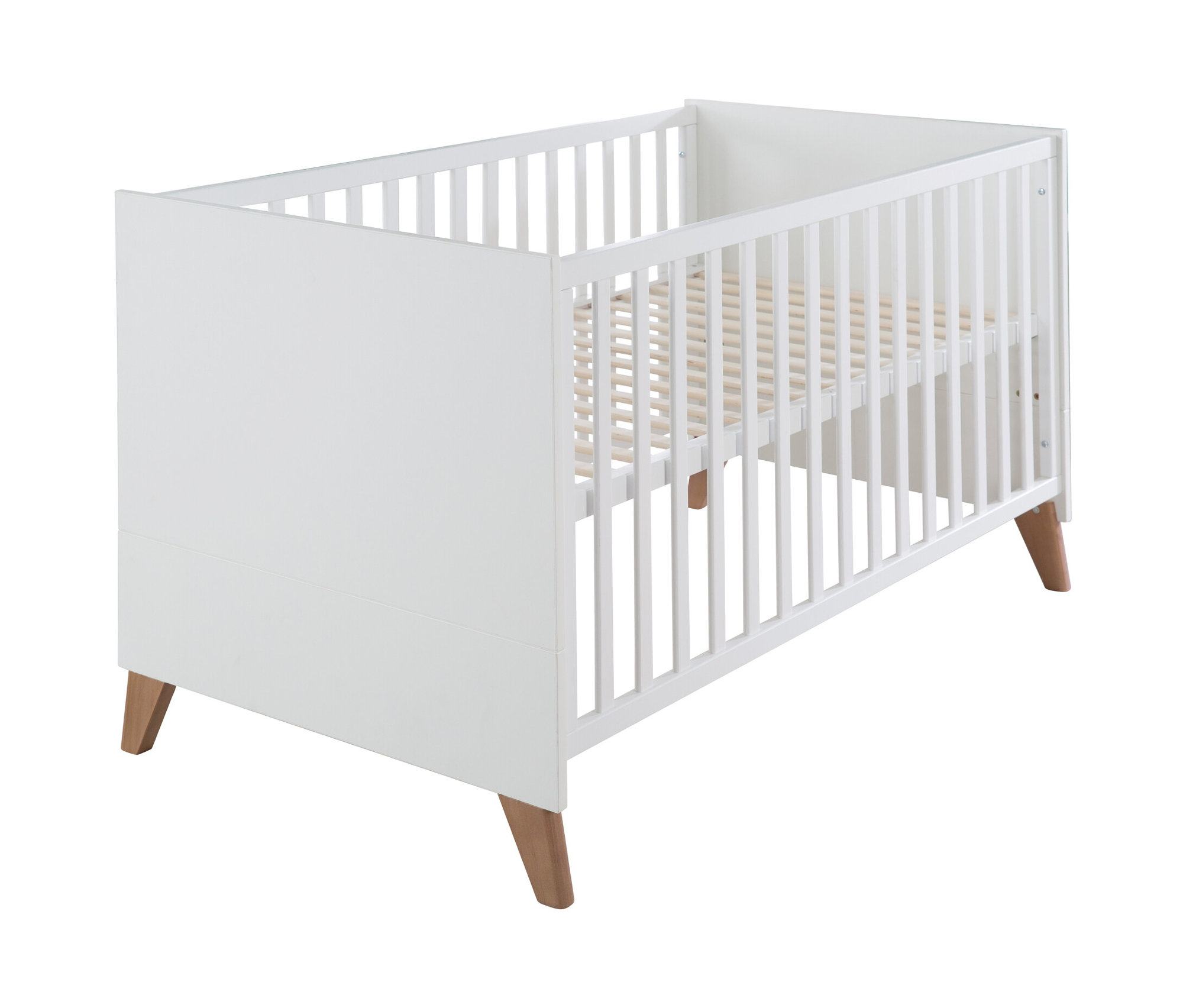 roba »Ole« Kombi-Kinderbett - 76x142x82cm - weiß - Holz / Holz