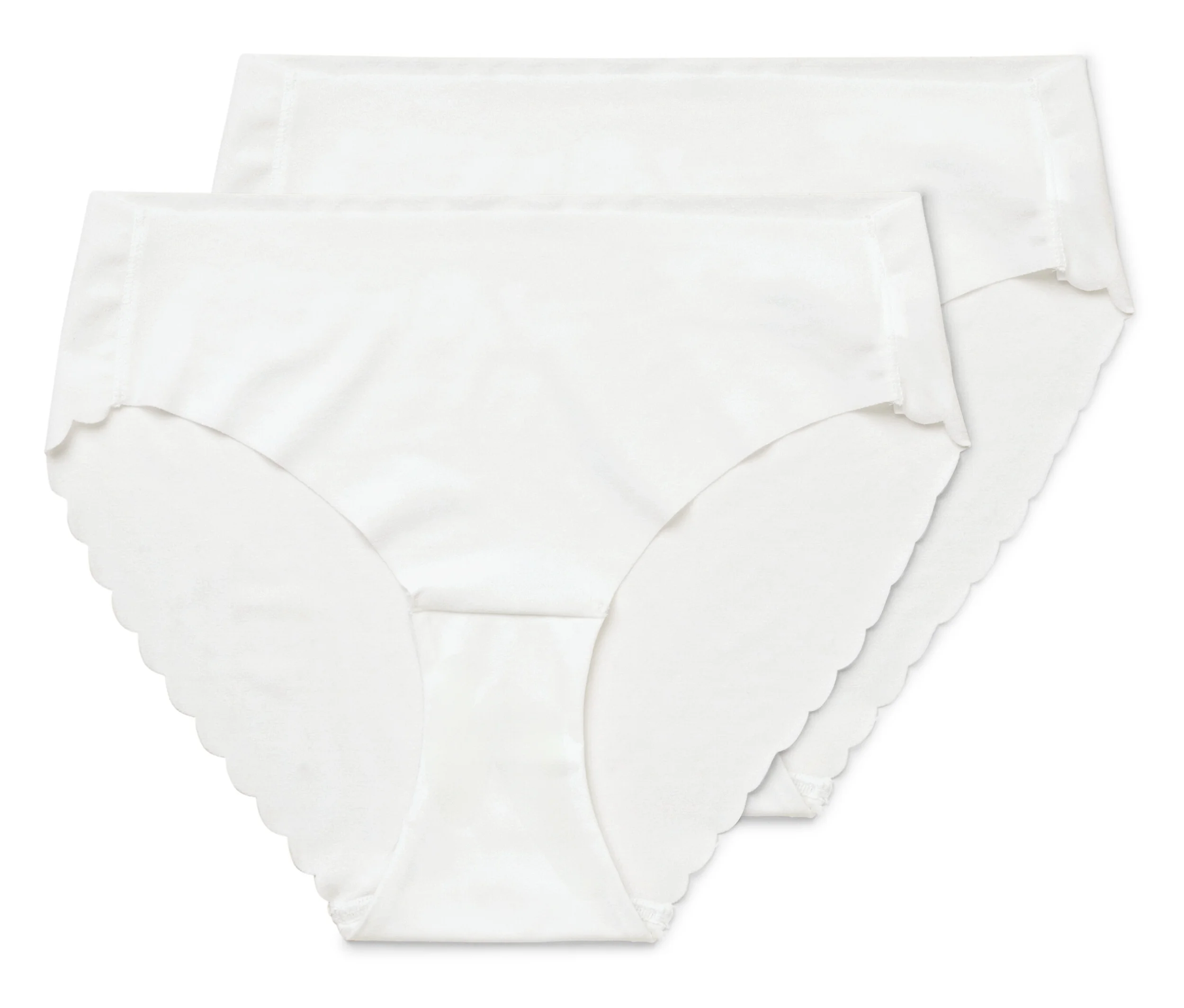 Tchibo - 2 Magic-Cut-Slips - Damen - Gr. XS - weiß
