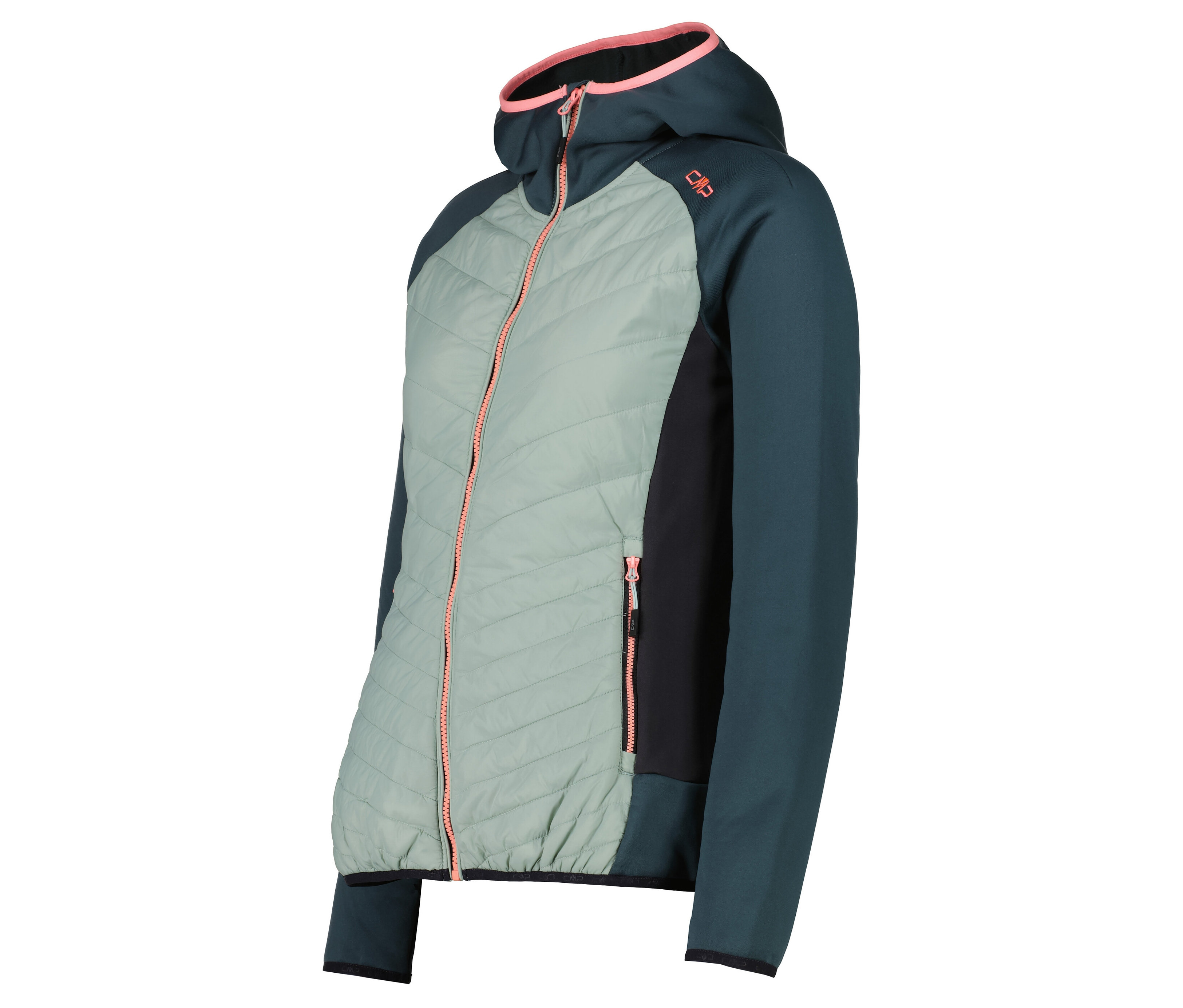 CMP Damen-Hybridjacke - Damen - Gr. 34 - grün