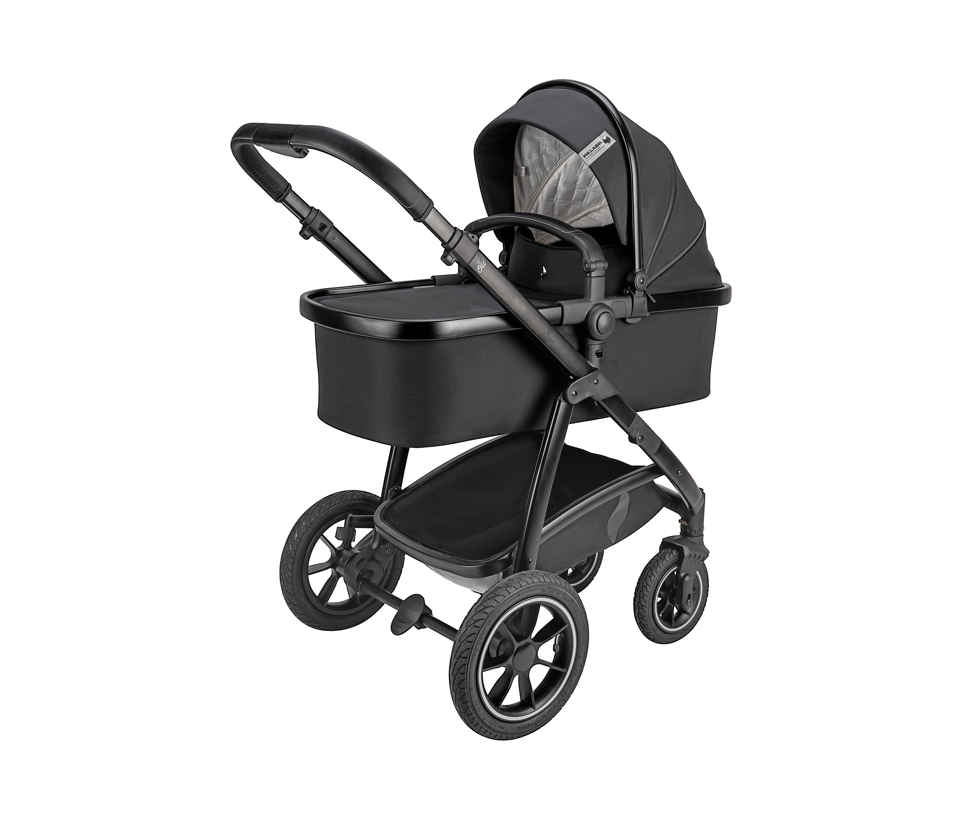 Osann Kombi-Kinderwagen »Olé Re.Label« - schwarz