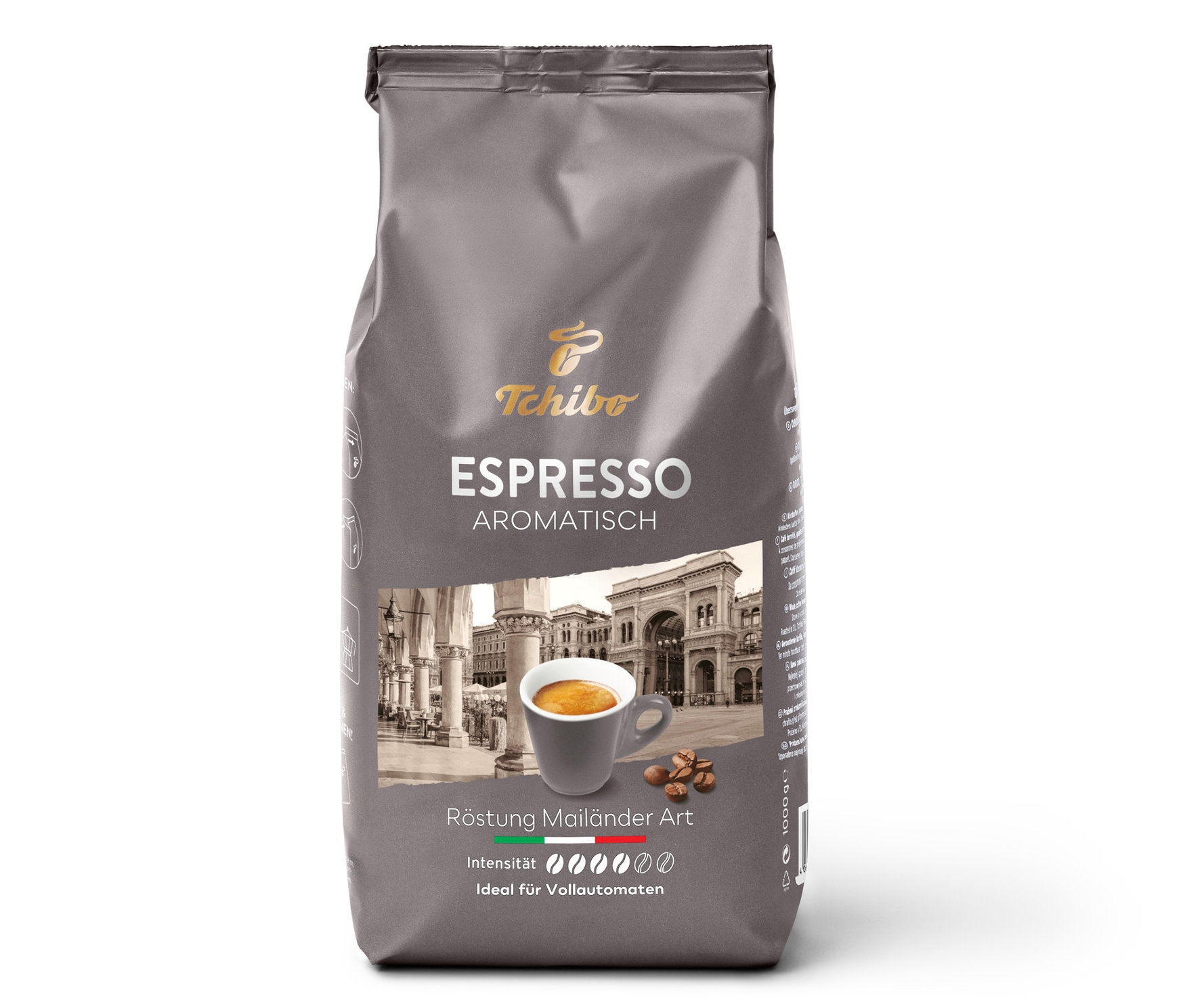 Tchibo - Espresso Aromatisch - 1 kg Ganze Bohne - Intensität: 4/6