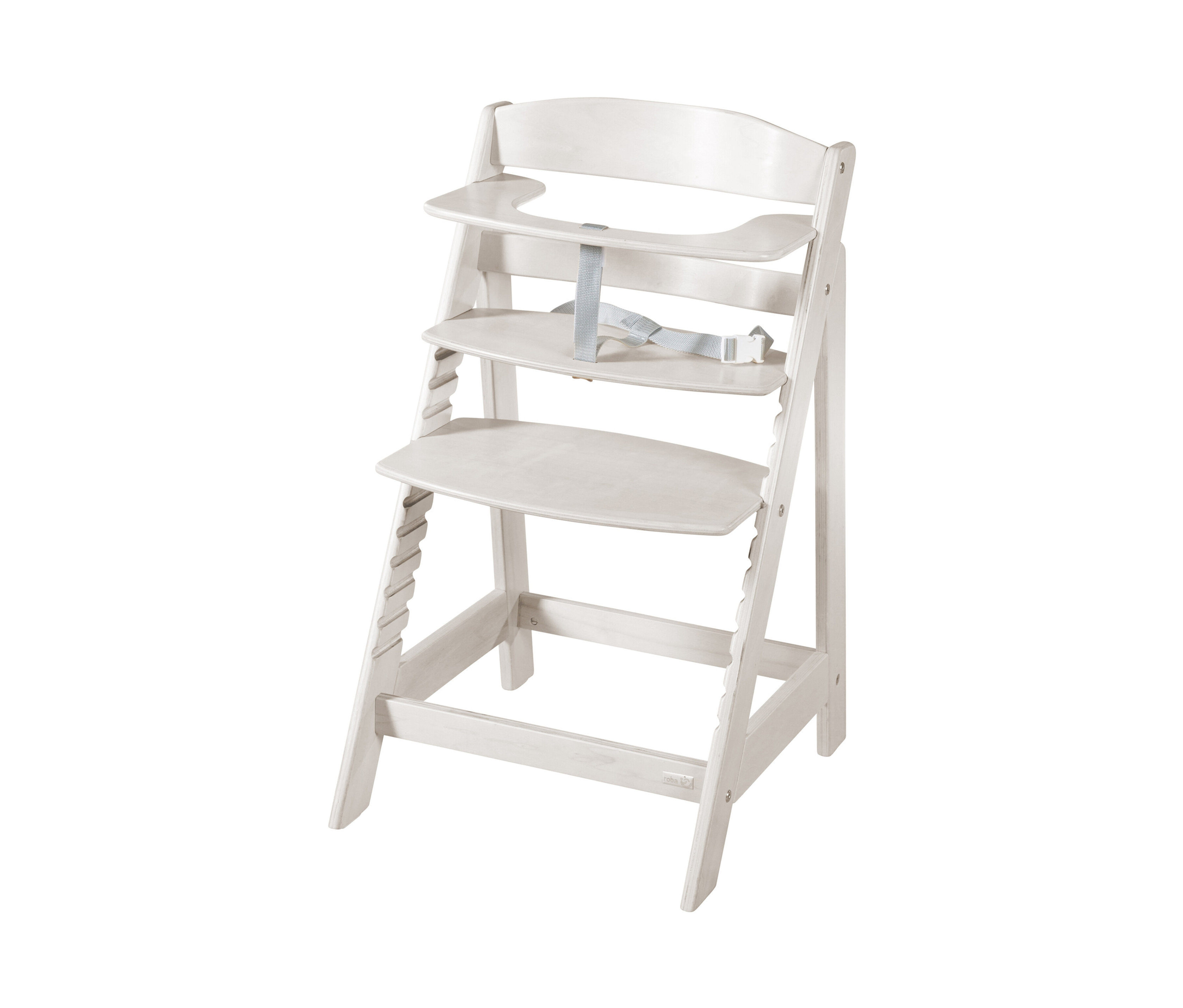 roba Babyhochstuhl »Sit Up Flex« - 44,5x54x80cm - grau - Holz / Holz