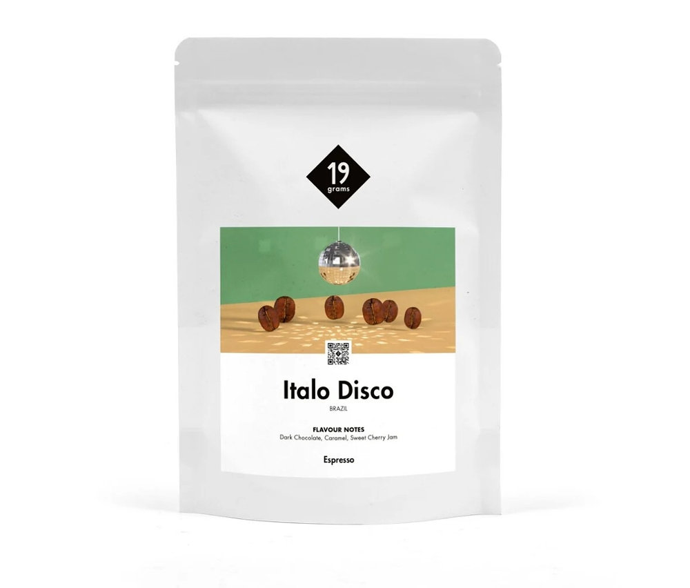 19grams - Italo Disco Espresso - 250 g Ganze Bohne - Intensität: 5/6