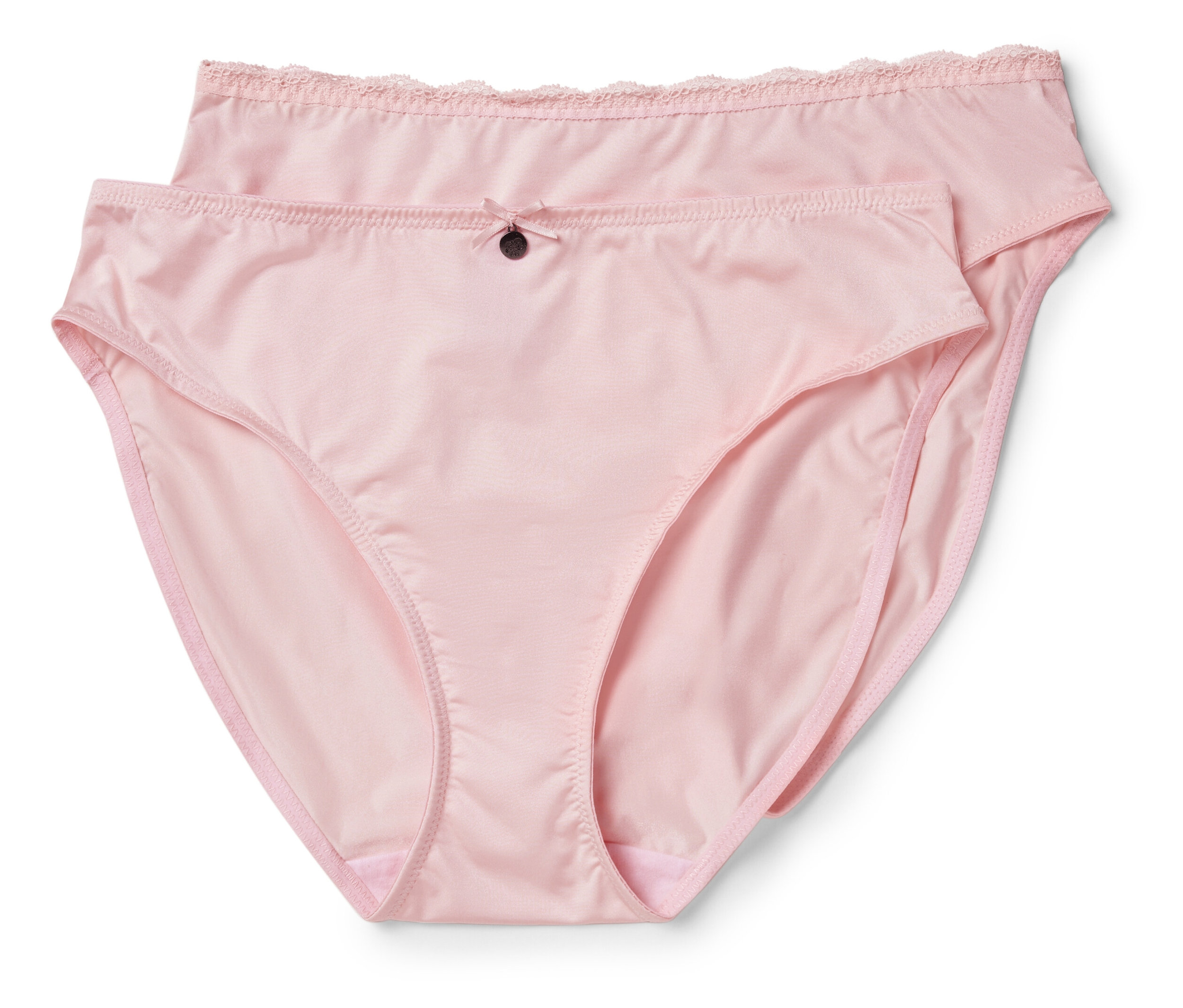 Tchibo - 2 Slips - Damen - Gr. XL - rosé