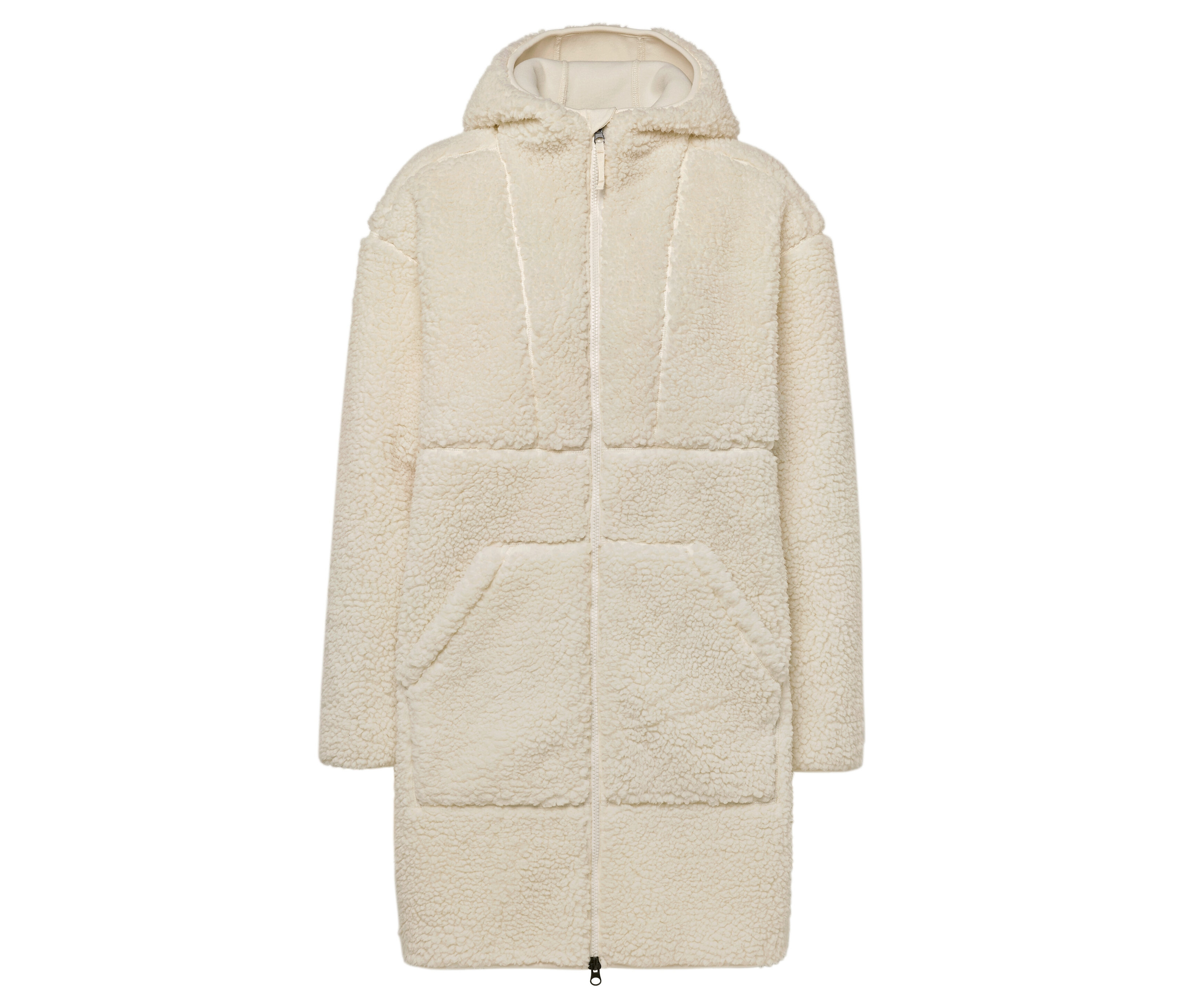 Tchibo - Teddyfleece Mantel - Damen - Gr. XL - creme