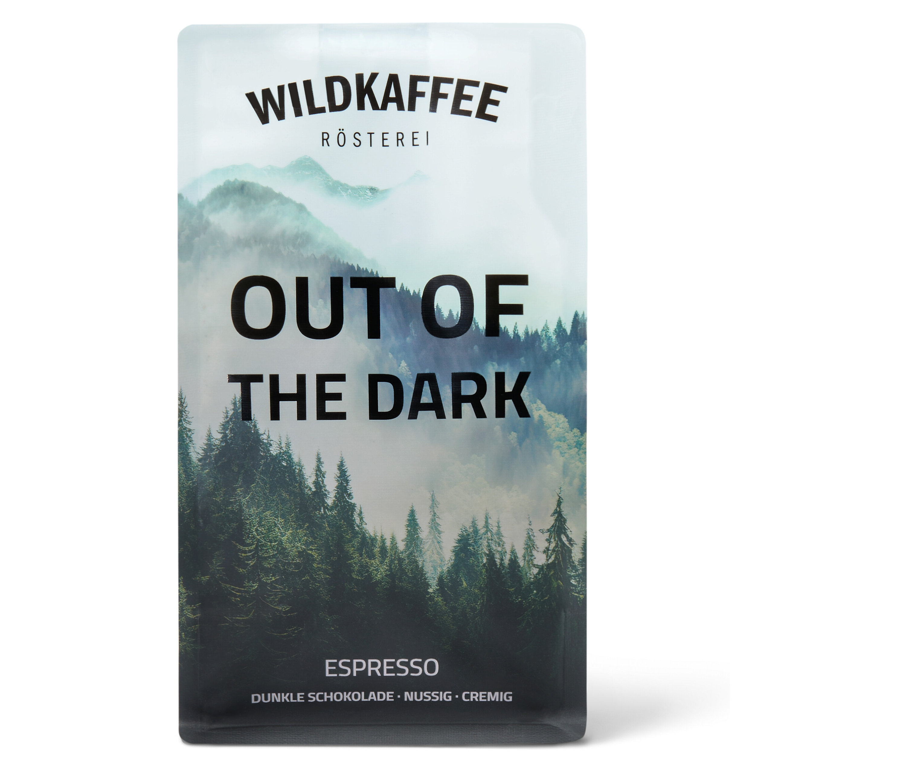 Wildkaffee - Out of the Dark Espresso - 350 g Ganze Bohne - Intensität: 5/6