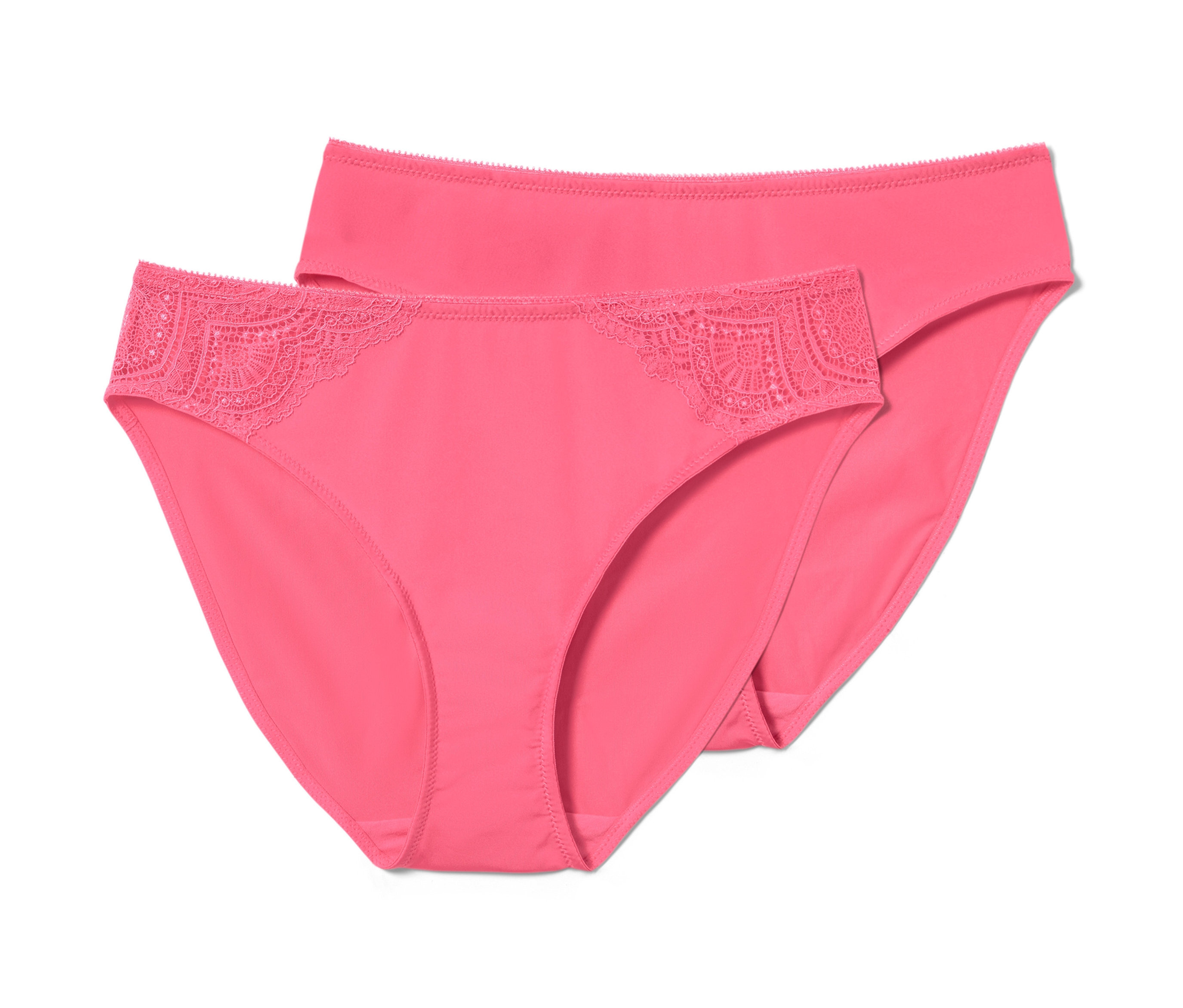 Tchibo - 2 Slips - Damen - Gr. S - pink