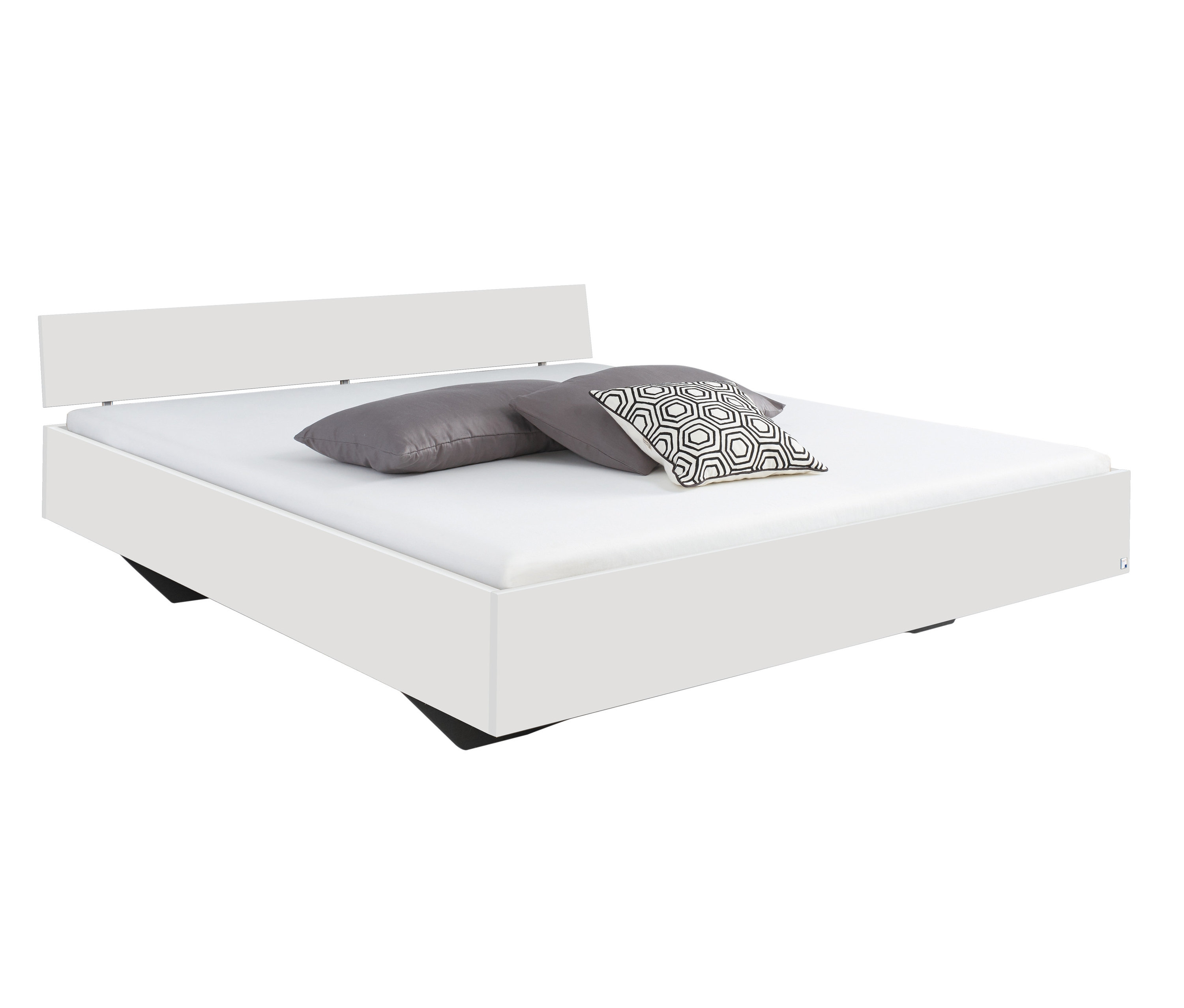 rauch Bett »Phoenix« - 185x206x69cm - weiß - Holz / Holz