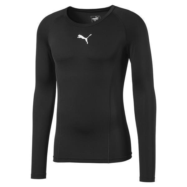 Puma Liga Baselayer Tee LS Größe L Schwarz