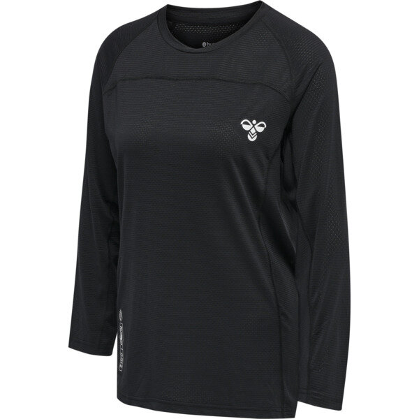 Hummel hmlGG12 TRAINING TEE L/S WOMAN - BLACK - S