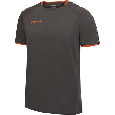 Hummel hmlAUTHENTIC TRAINING TEE - ASPHALT - S