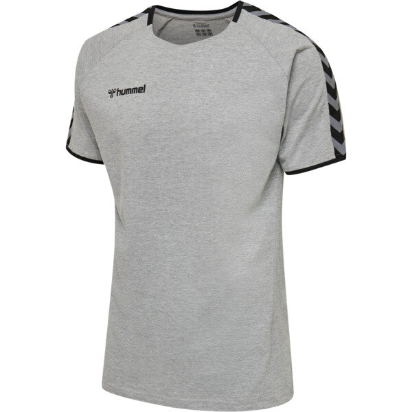 Hummel hmlAUTHENTIC TRAINING TEE - GREY MELANGE - M