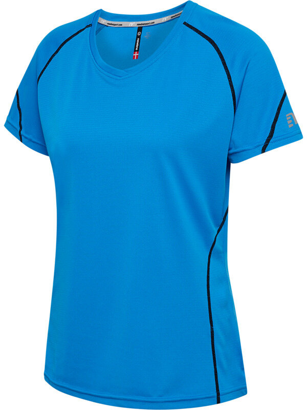 Hummel BASE COOLSKIN TEE LIMOGES BLUE/SILVER XS