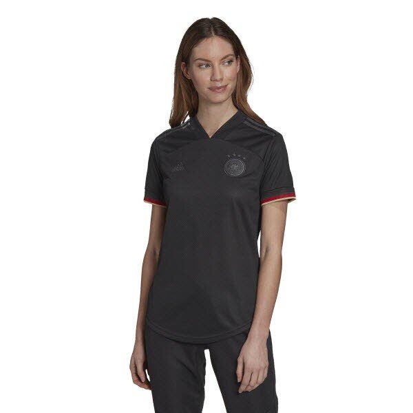 adidas Deutschland Auswärtstrikot EM 2020 Damen schwarz 2XS