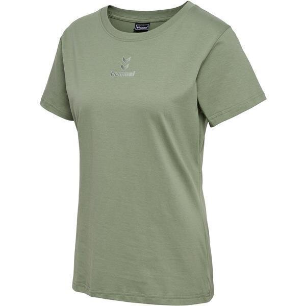 Hummel hmlACTIVE CHEVRONS CO TEE S/S WOMAN - SEA SPRAY - XS