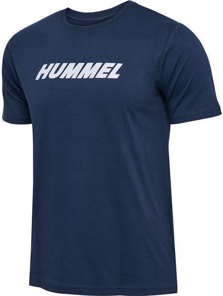 HUMMEL hmlELEMENTAL LOGO COTTON TEE - DRESS BLUES - 2XL