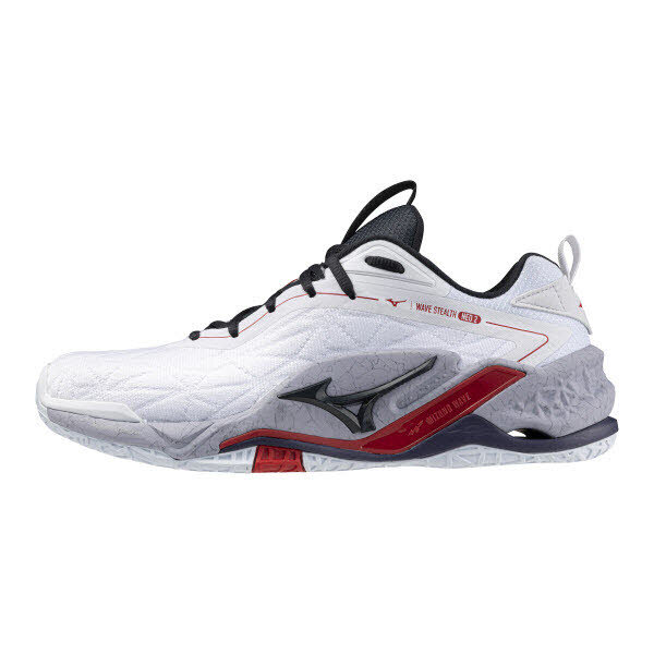 Mizuno Corporation Wave Stealth Neo 2 ( U ) Indoor Schuhe weiß/schwarz 48,5