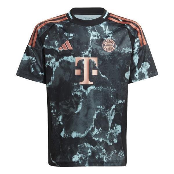adidas FC Bayern München Auswärtstrikot Saison 2024/2025 Kinder schwarz 164