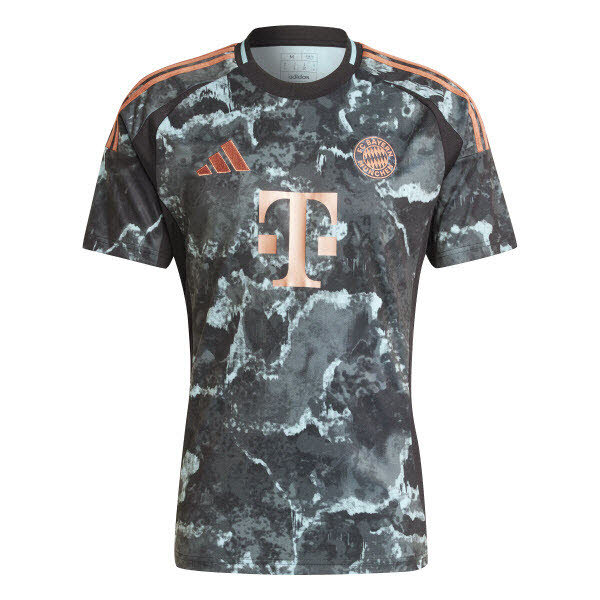 adidas FC Bayern München Auswärtstrikot Saison 2024/2025 Herren schwarz/gold XXXL