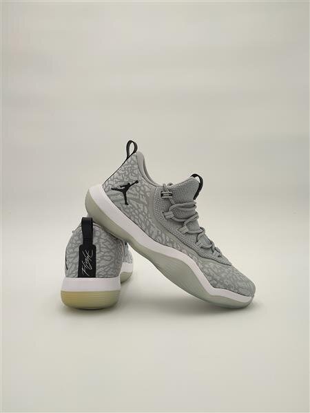 Nike Jordan Super.fly 2017 Low Basketballschuhe wolf grey/black-white 43,5