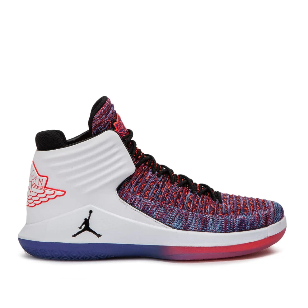 Nike Air Jordan XXXII weiß/blau/orange 41
