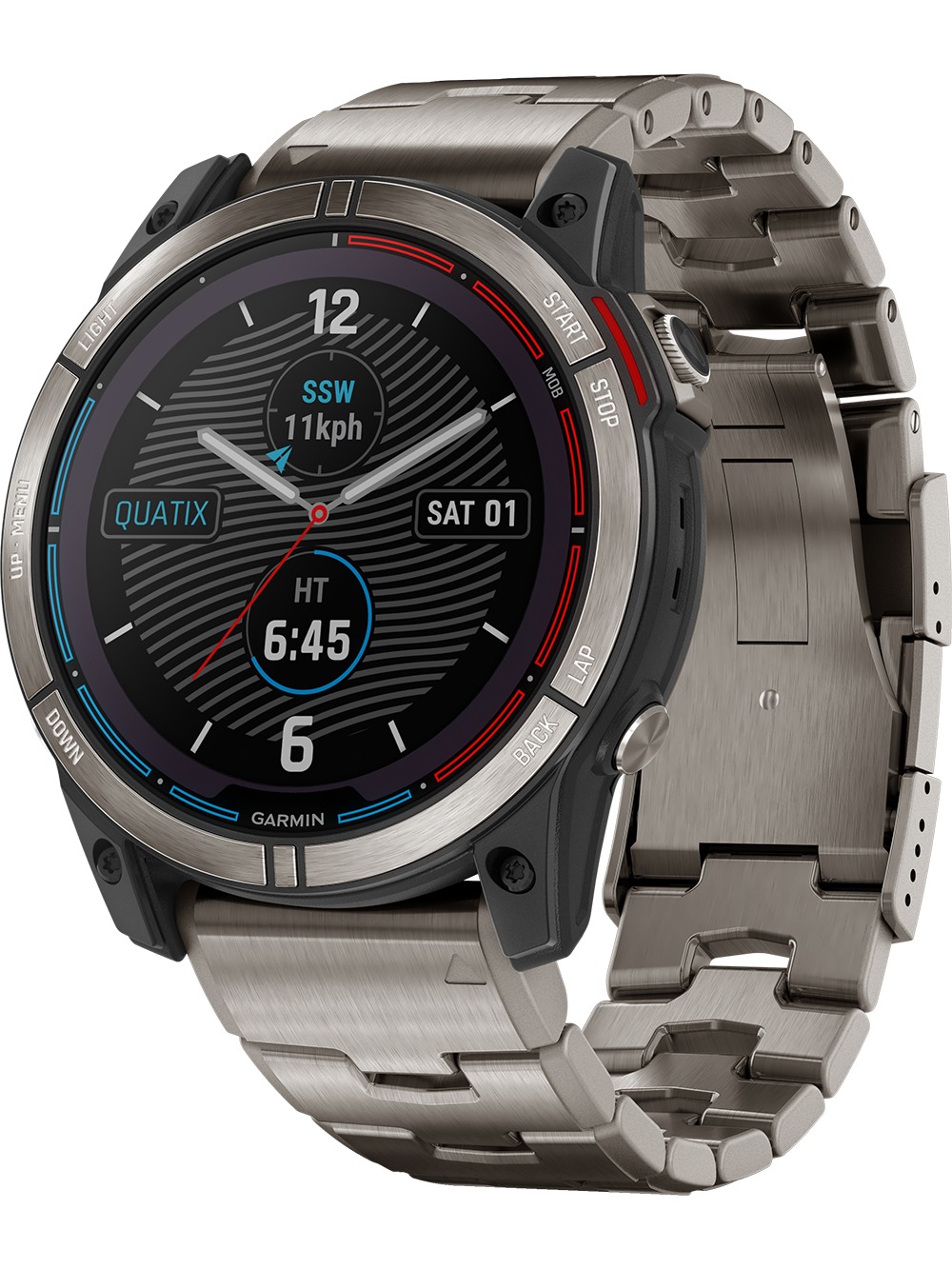 Garmin 010-02541-61 Herrenuhr Quatix 7X Solar 51mm 10ATM