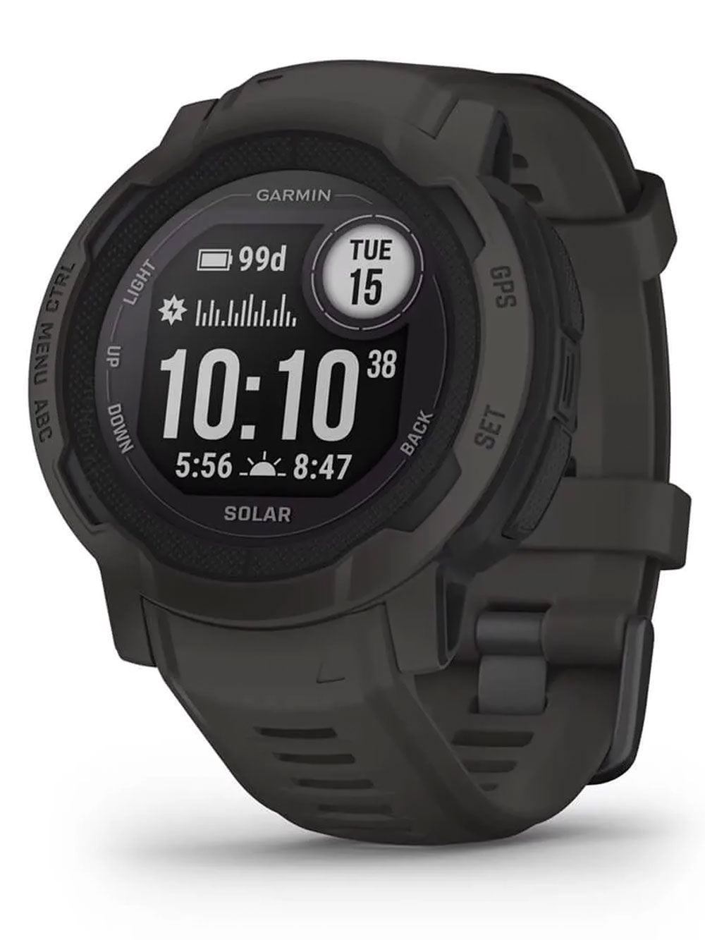 Garmin 010-02627-00 Herrenuhr Instinct 2 Solar 45mm 10ATM