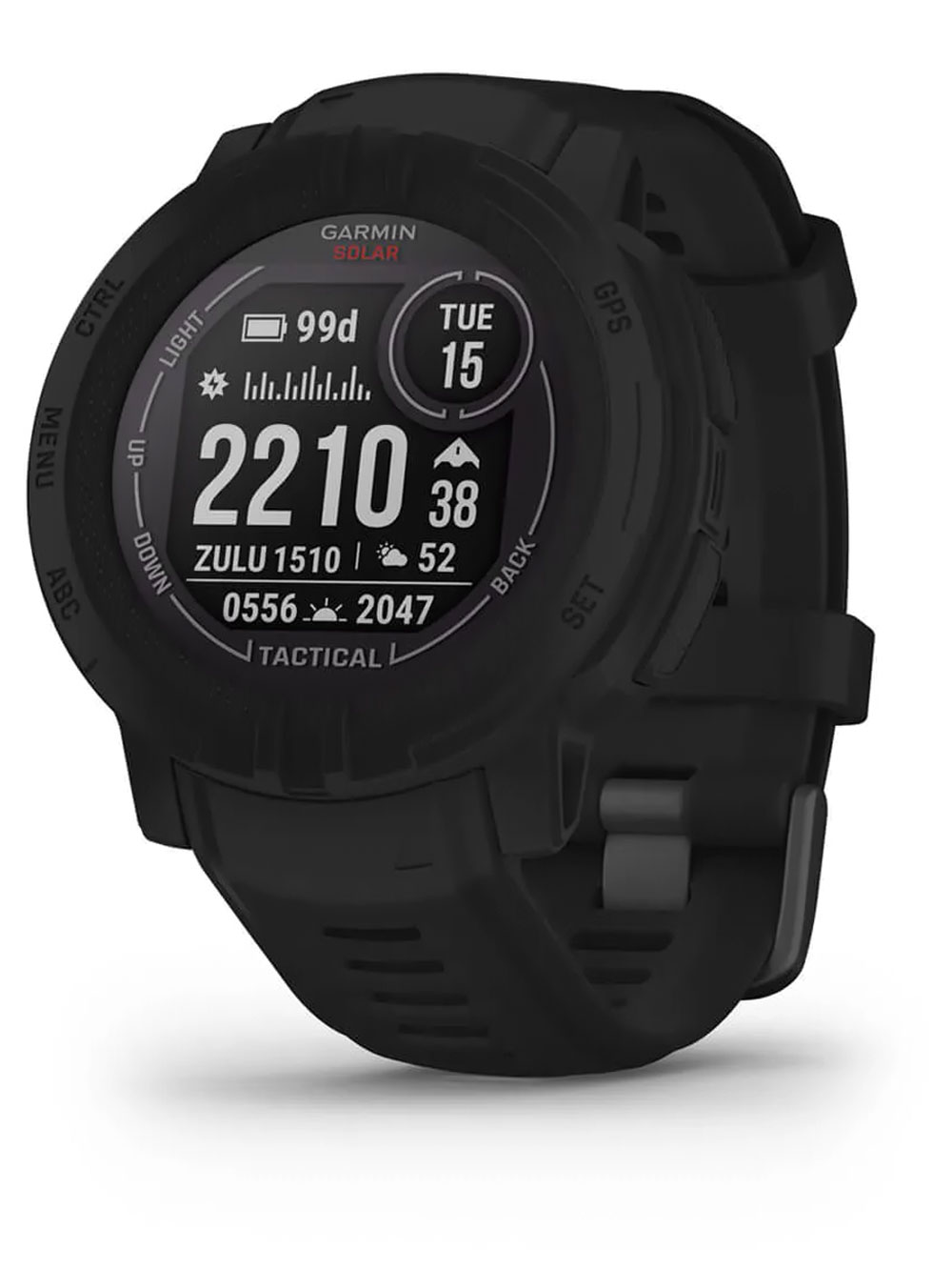 Garmin 010-02627-03 Herrenuhr Instinct 2 Solar Tactical Edition 45mm 10ATM
