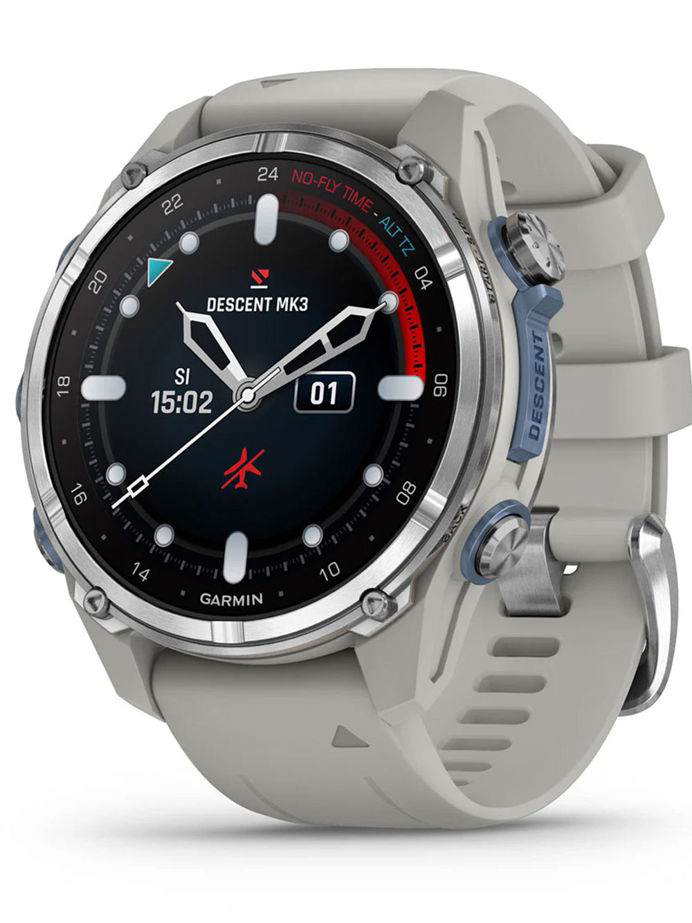 Garmin 010-02753-04 Herrenuhr Descent MK3 43mm 20 ATM