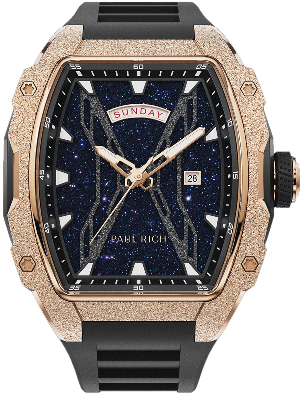 Paul Rich PR-45219 Herrenuhr Astro Day & Date Eclipse 42mm 5ATM