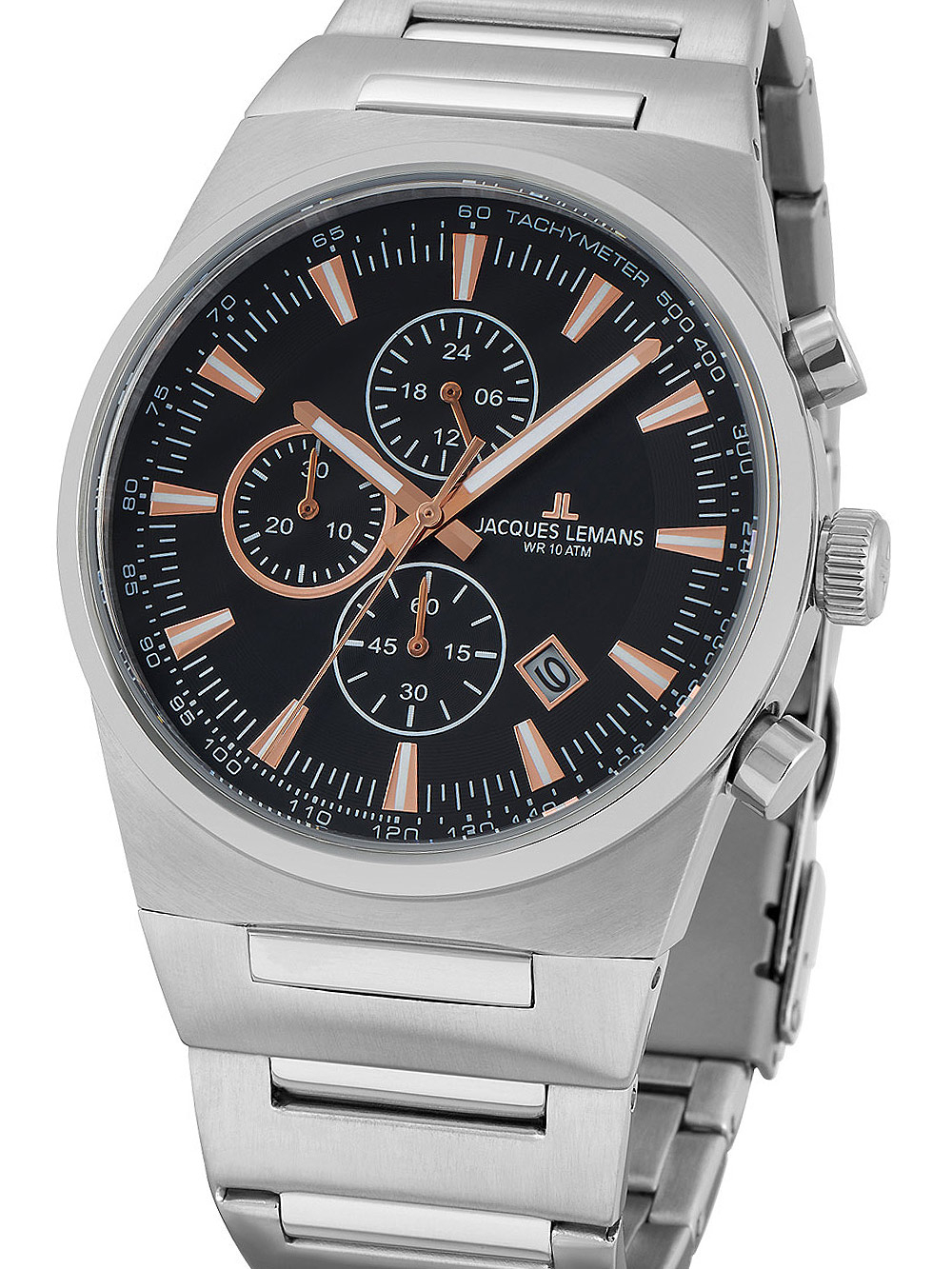 Jacques Lemans 1-1734A Manchester Chronograph Herrenuhr