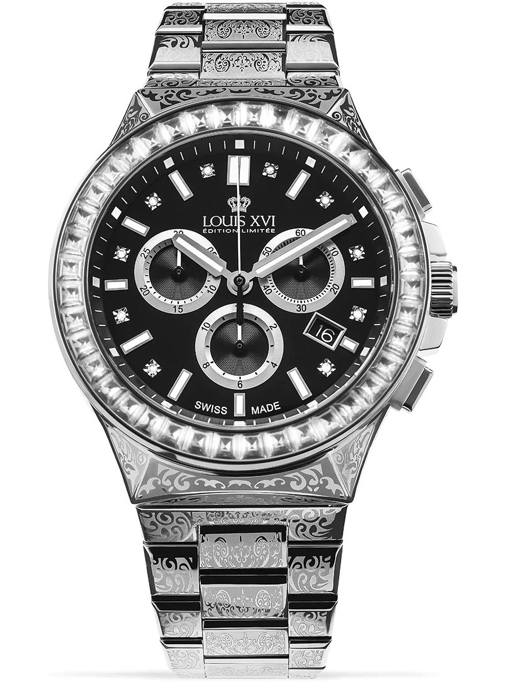 Louis XVI LXVI1217 Le Monarque Royale Chronograph Herrenuhr 42mm