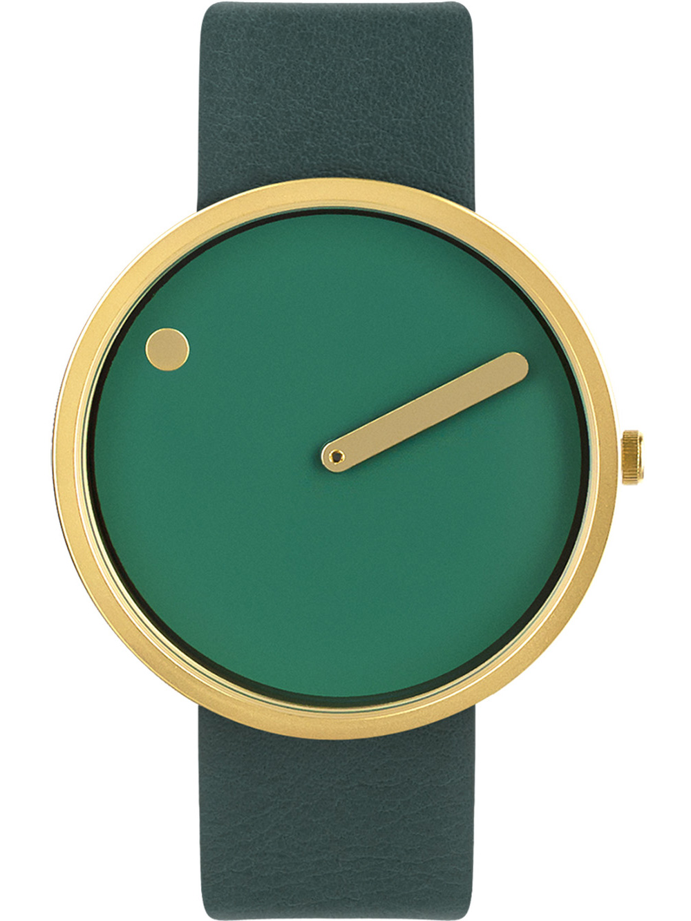 PICTO 43377-6620MG Unisex Uhr Uhr Dusty Green 40mm 5ATM