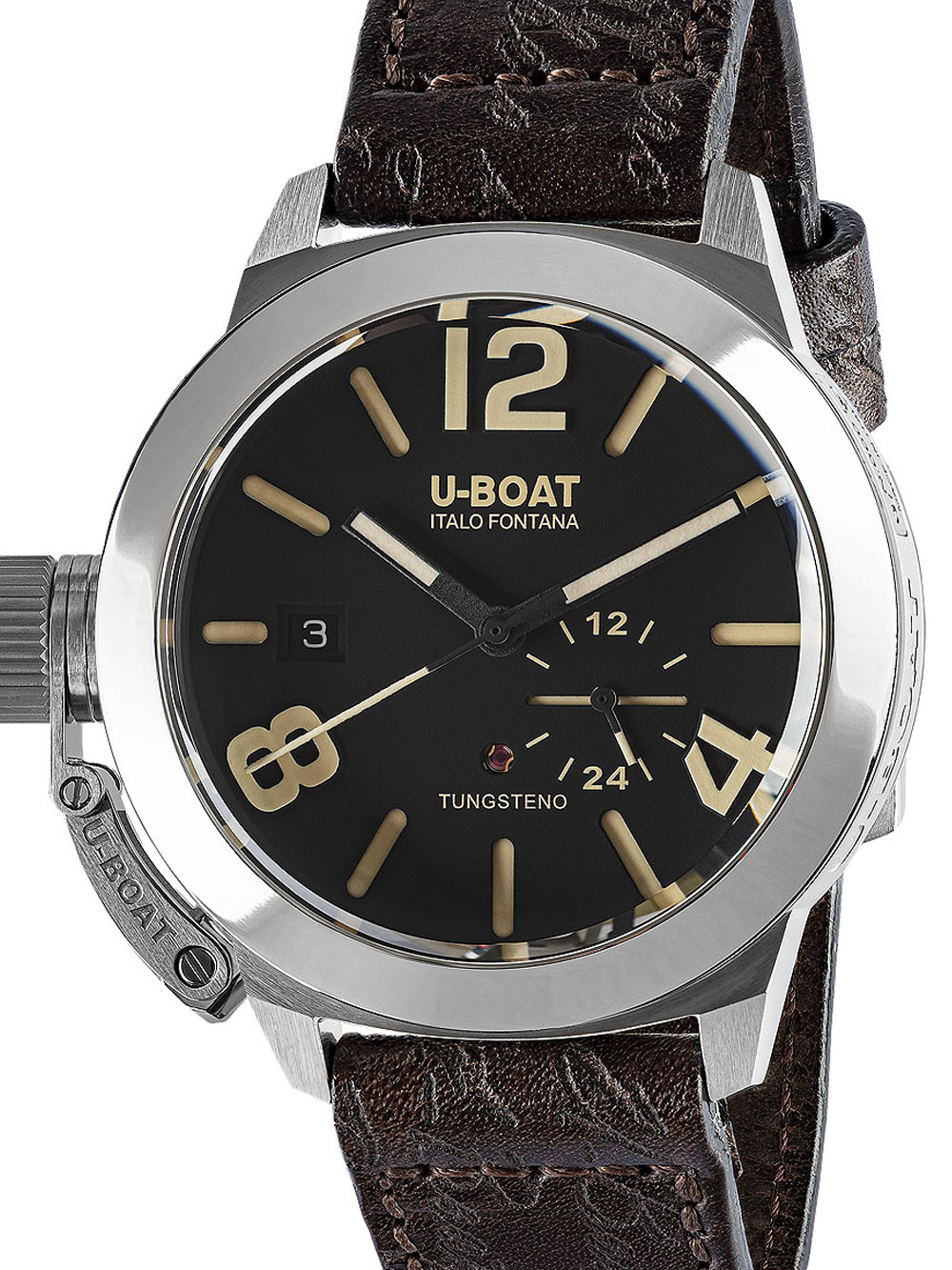 U-Boat 8893 Classico Tungsteno Black Automatik Herrenuhr 42mm