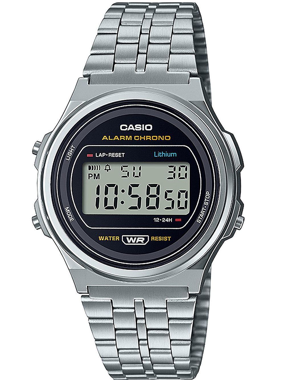 Casio A171WE-1AEF Vintage Round Unisex Uhr 36mm