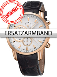 Bossart Ersatzband Leder BW-1104 braun rose Schliesse