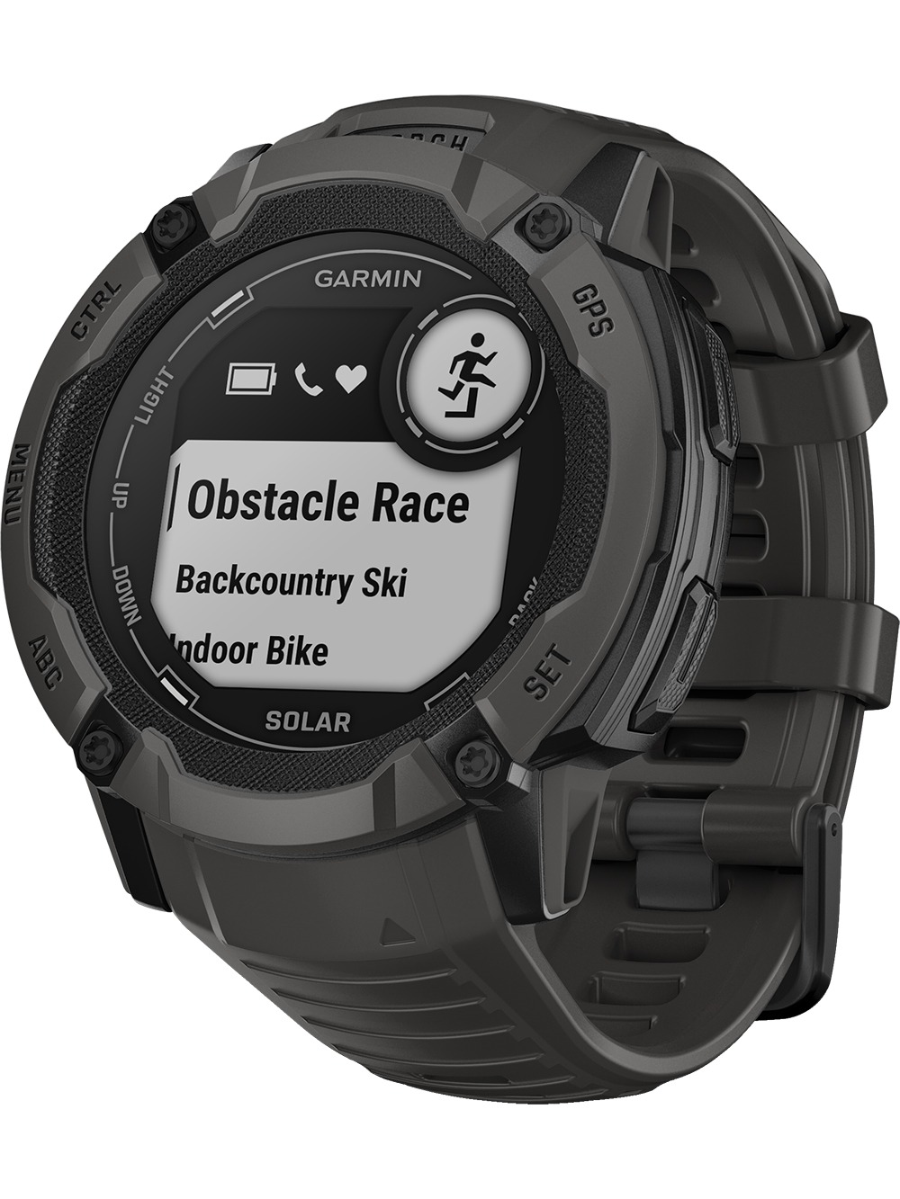 Garmin 010-02805-00 Herrenuhr Instinct 2X Solar 50mm 10ATM