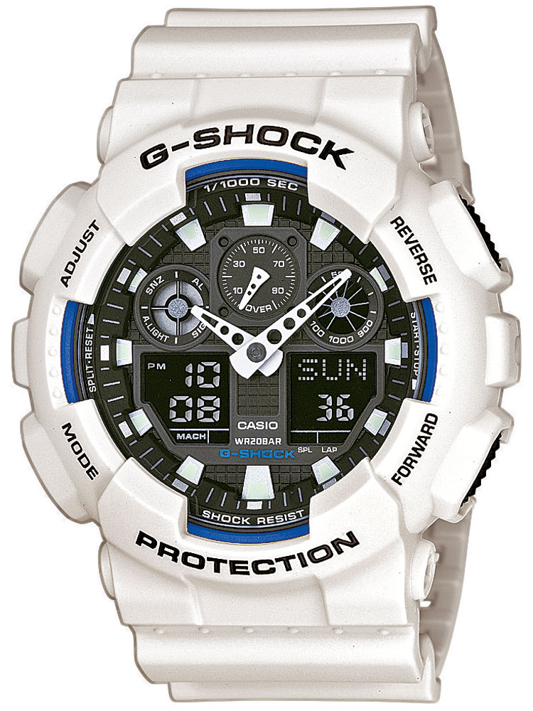 Casio GA-100B-7AER G-Shock Herrenuhr 51mm 20atm