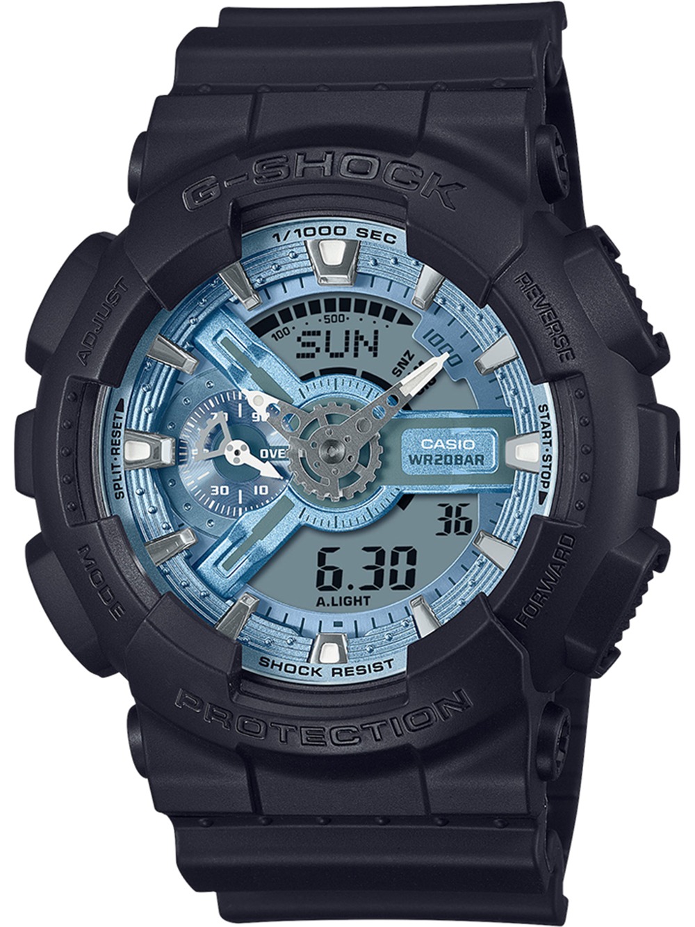 Casio GA-110CD-1A2ER Herrenuhr G-Shock Classic 51mm 20ATM