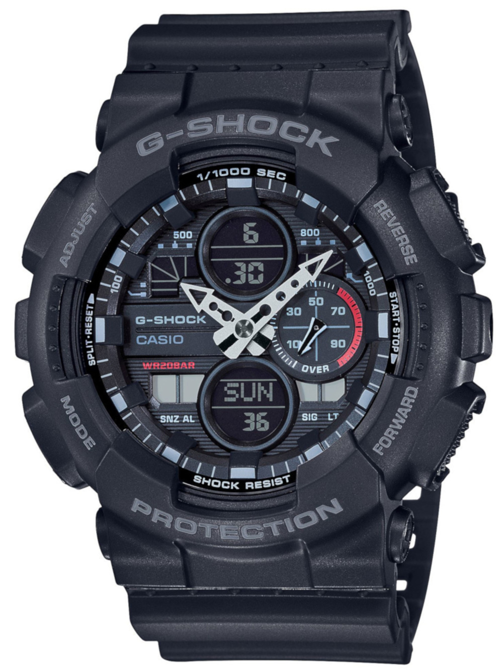 Casio GA-140-1A1ER G-Shock Herrenuhr 51mm 20ATM